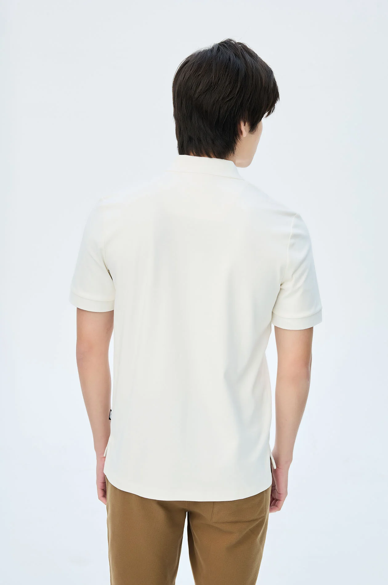Relaxed Zipper Polo Shirt - Image 9
