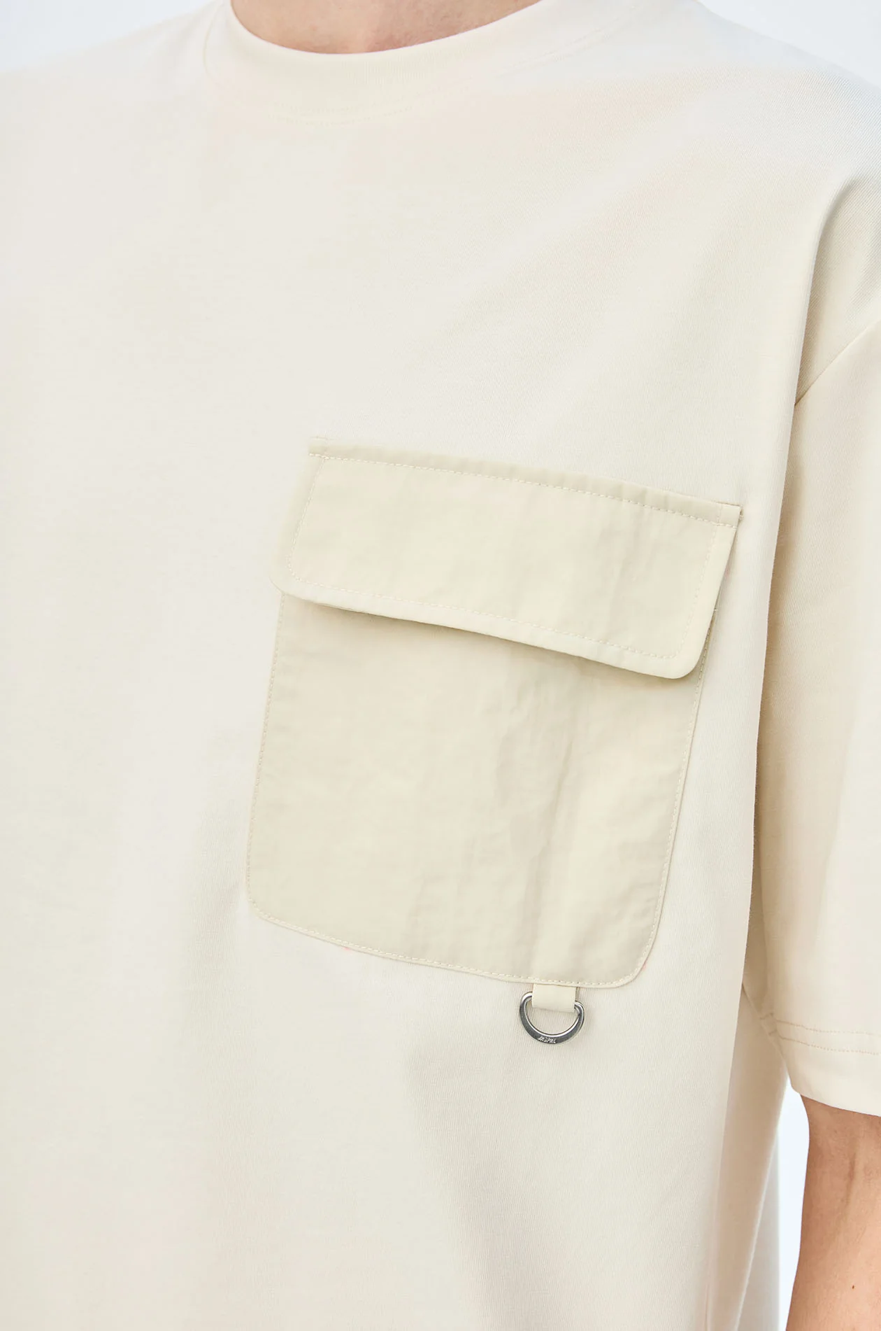 Utility Pocket Oversized T-Shirt - Image 4