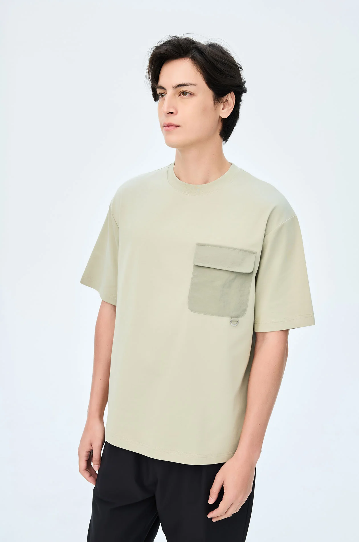 Utility Pocket Oversized T-Shirt - Image 7