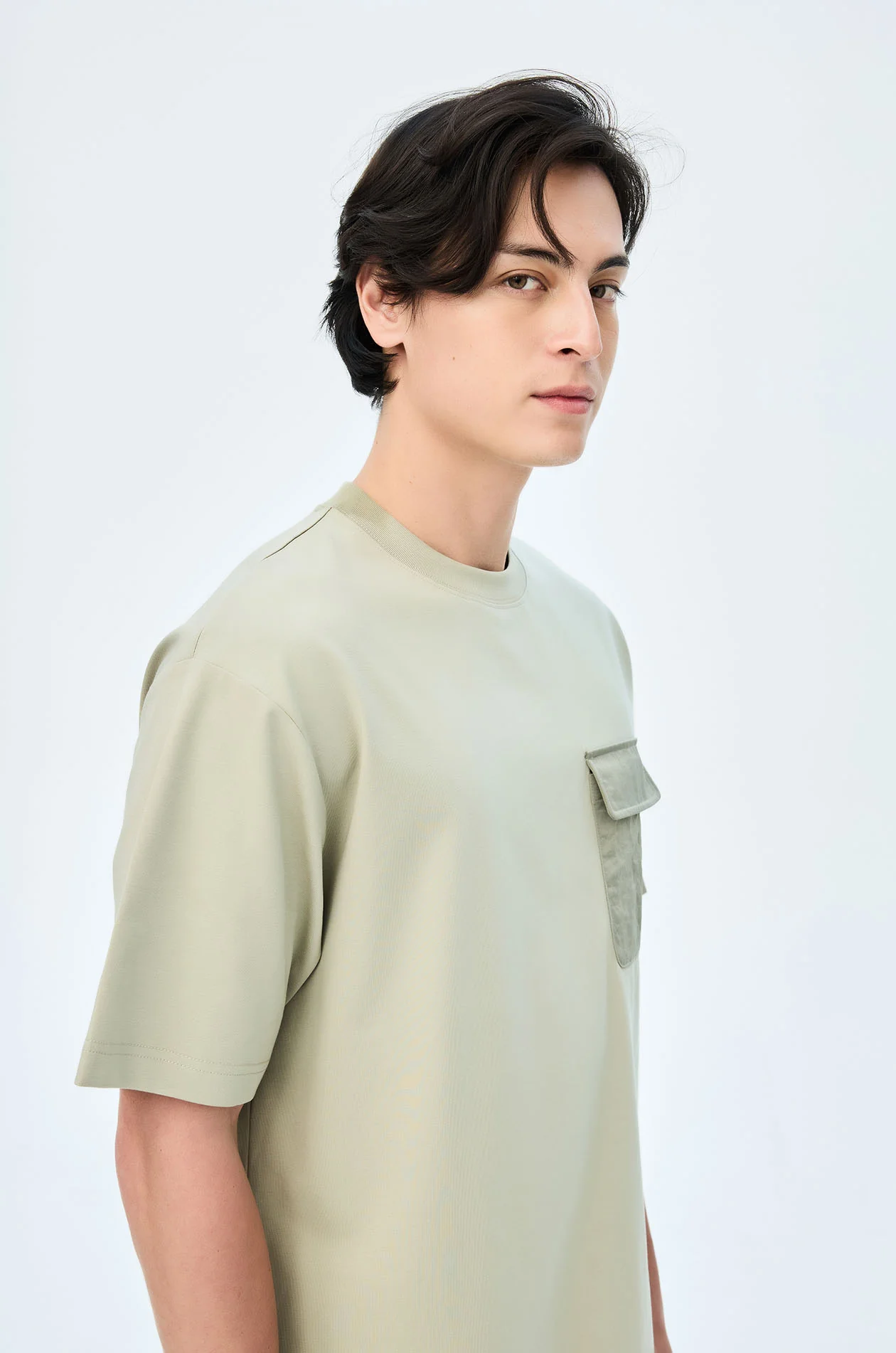 Utility Pocket Oversized T-Shirt - Image 8