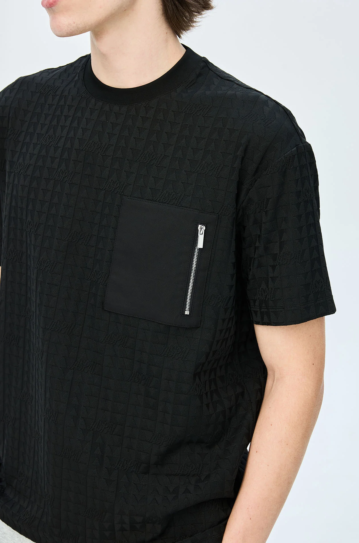 Chaveron Monogram Jacquard T-Shirt - Image 4