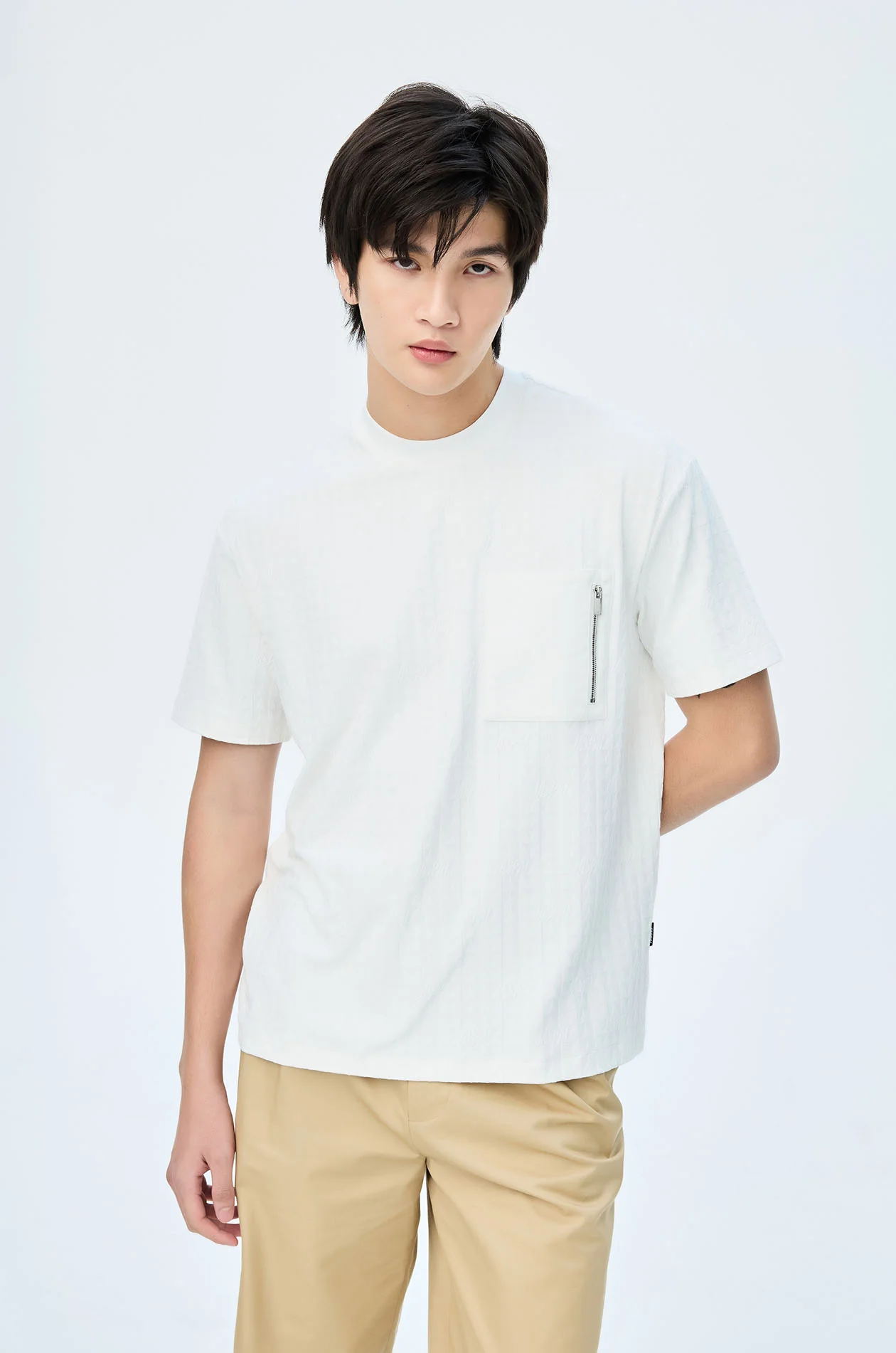 Chaveron Monogram Jacquard T-Shirt - Image 7