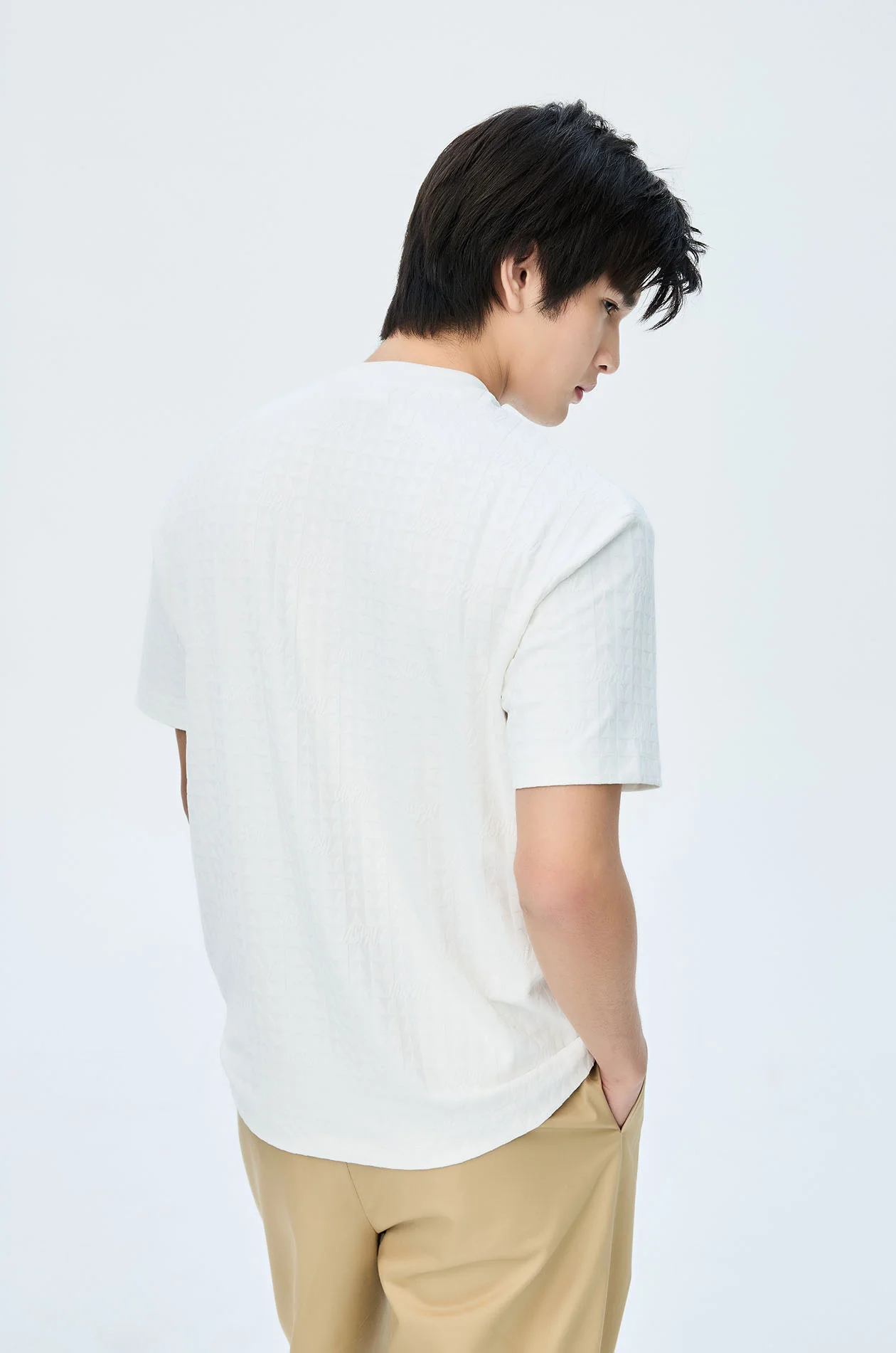 Chaveron Monogram Jacquard T-Shirt - Image 9