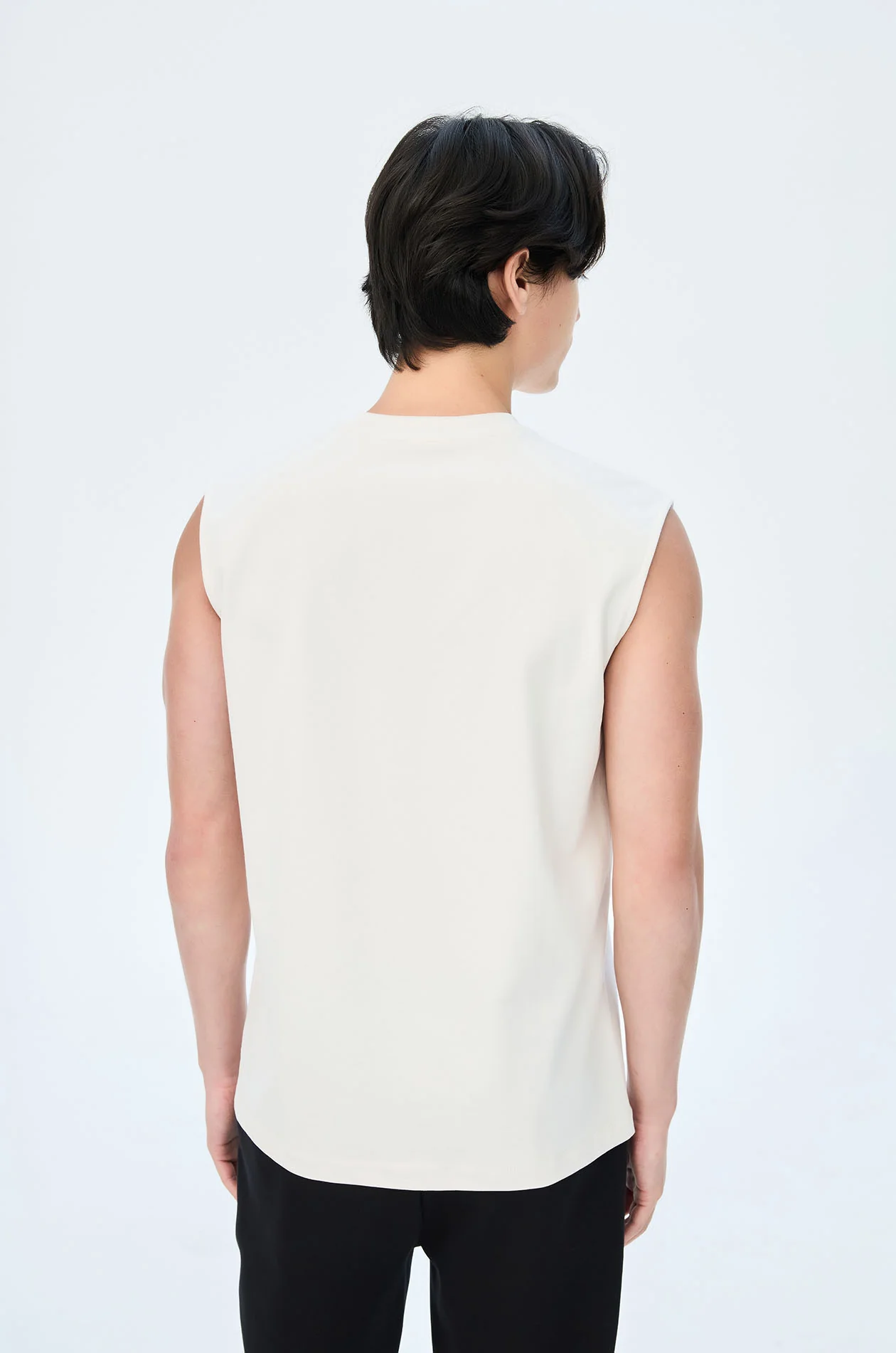Soft-Touch Sleeveless Tee - Image 21
