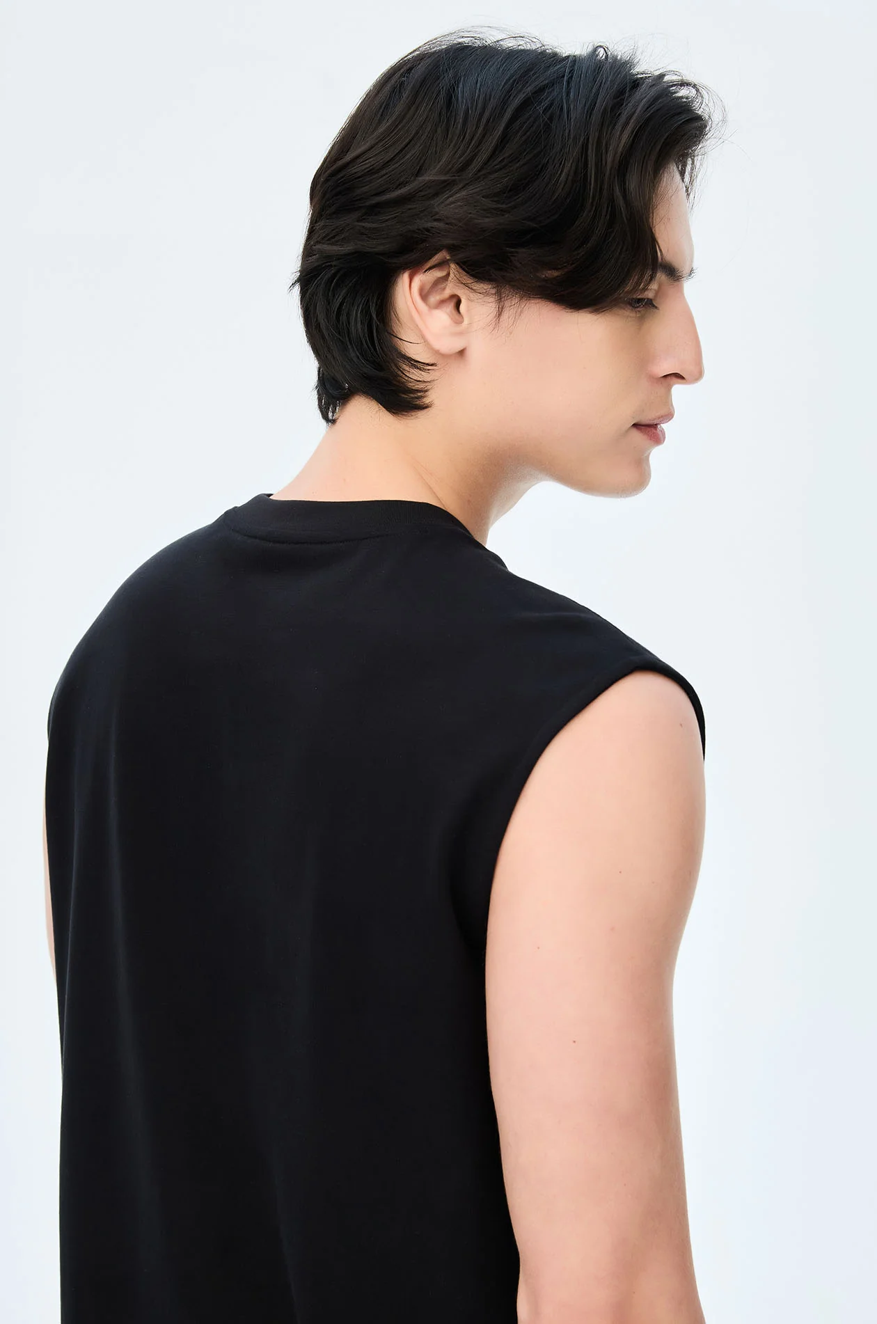 Soft-Touch Sleeveless Tee - Image 4