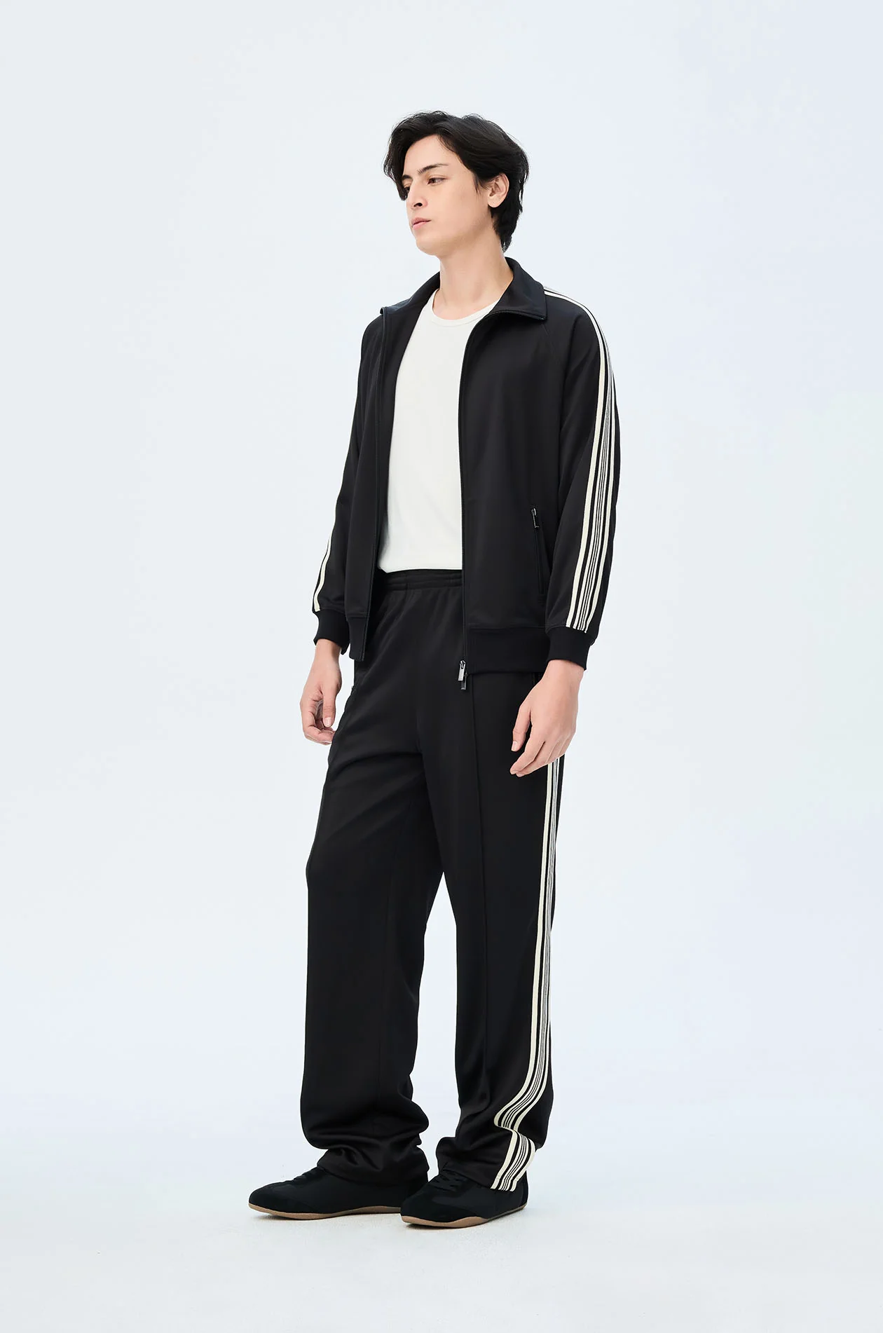Contrast Striped Track Pants - Image 4
