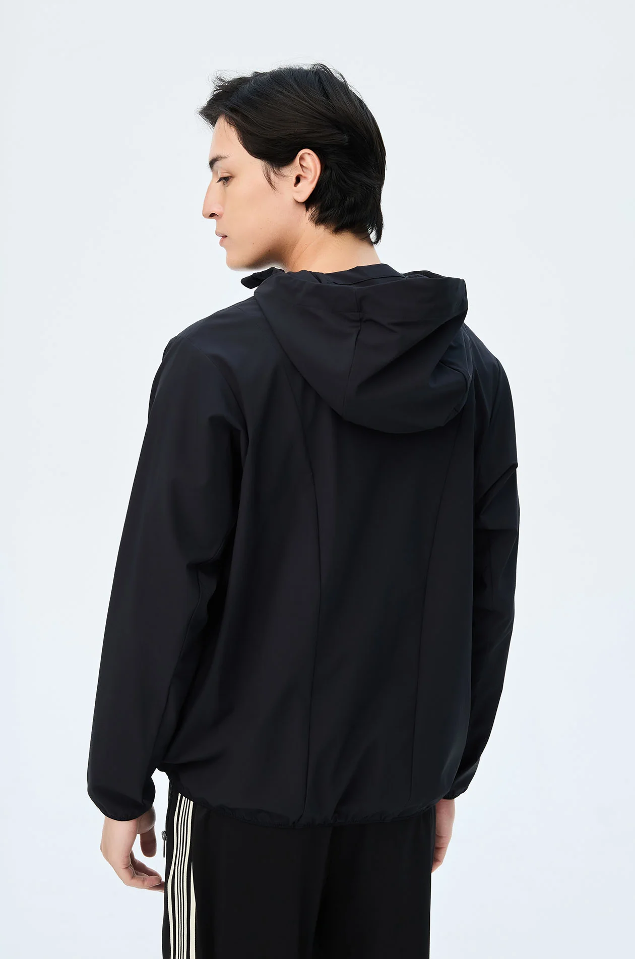 Lightweight Hooded Windbreaker Jacket - Image 6