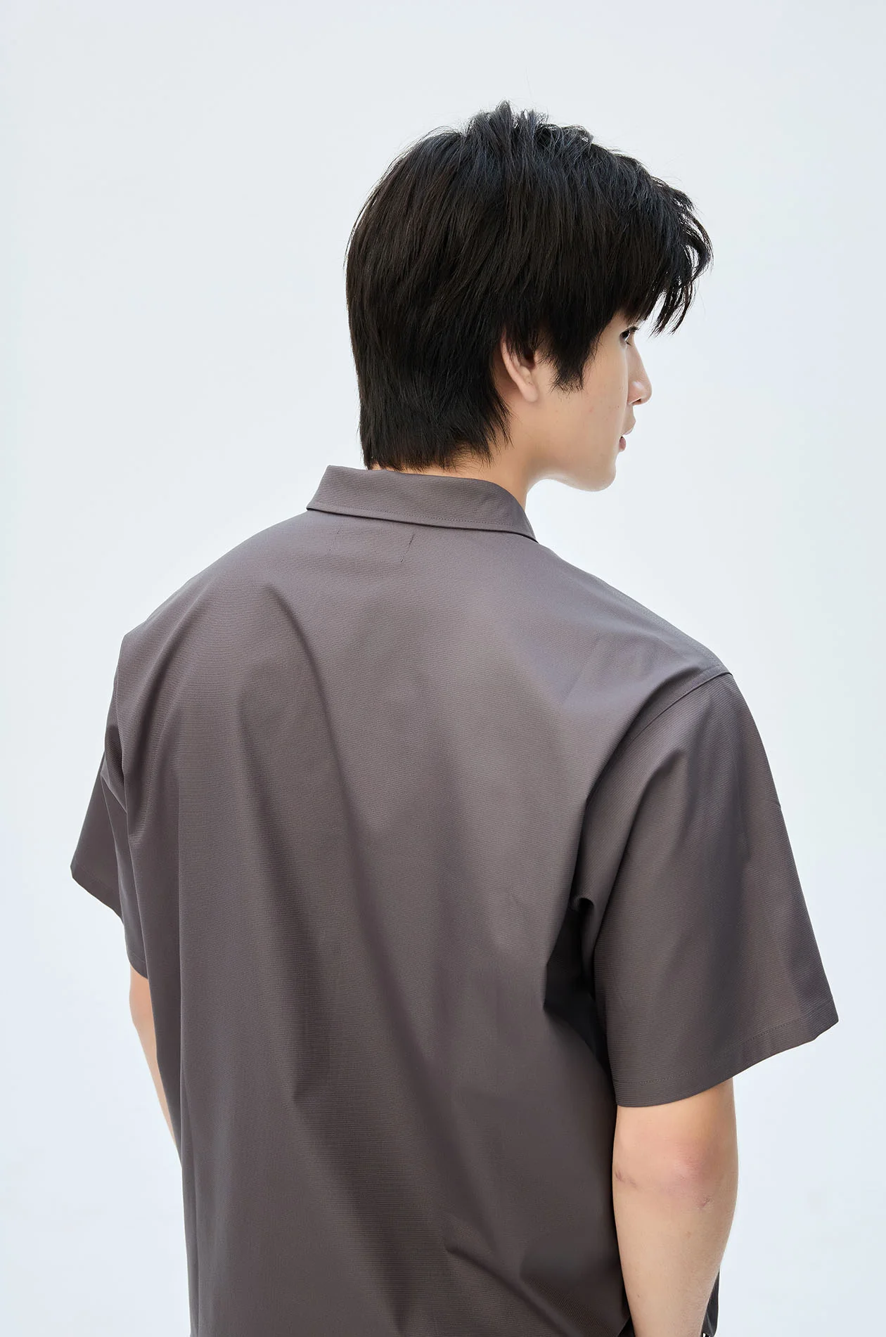 Drawstring Hem Sports Shirt - Image 4