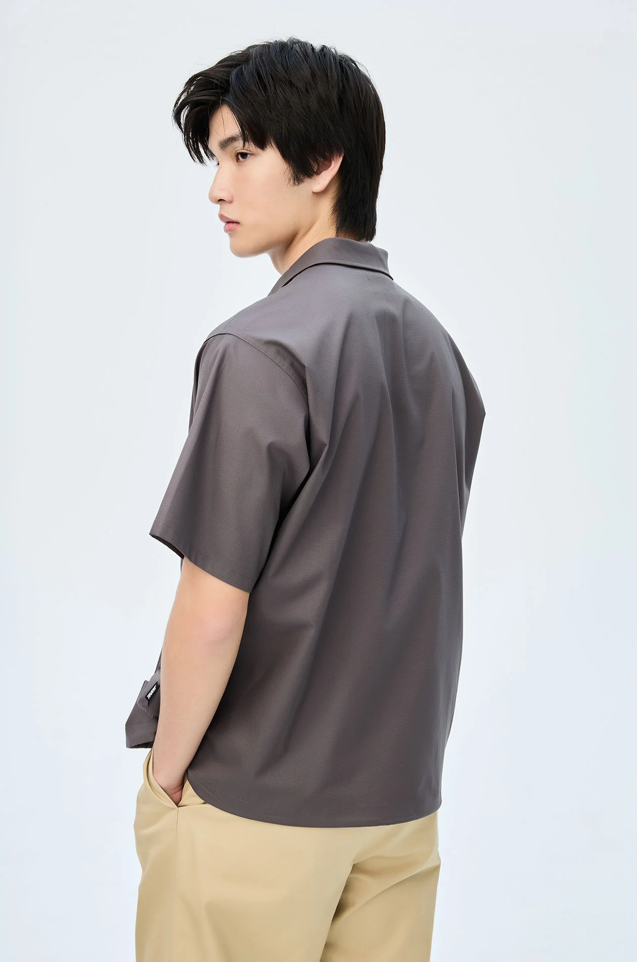 Drawstring Hem Sports Shirt - Image 5