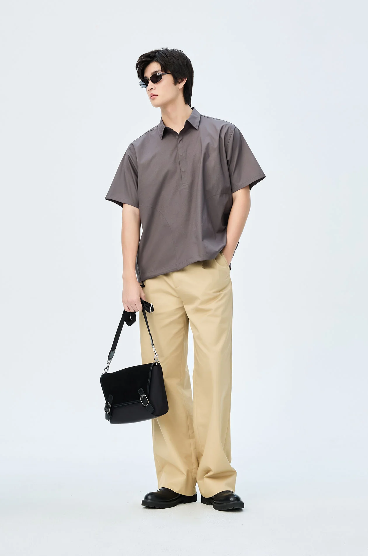Drawstring Hem Sports Shirt - Image 6