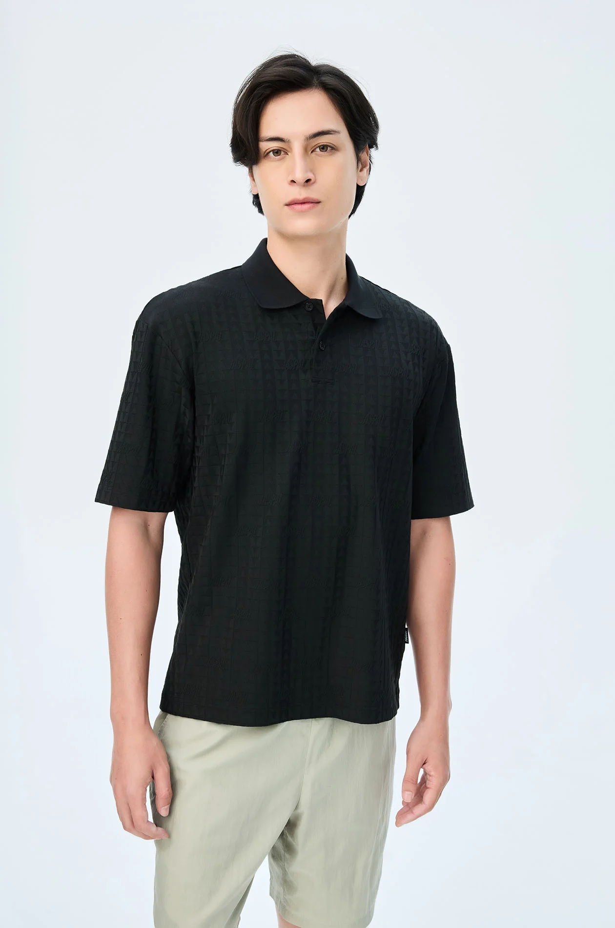 Chaveron Monogram Jacquard Polo Shirt - Image 2