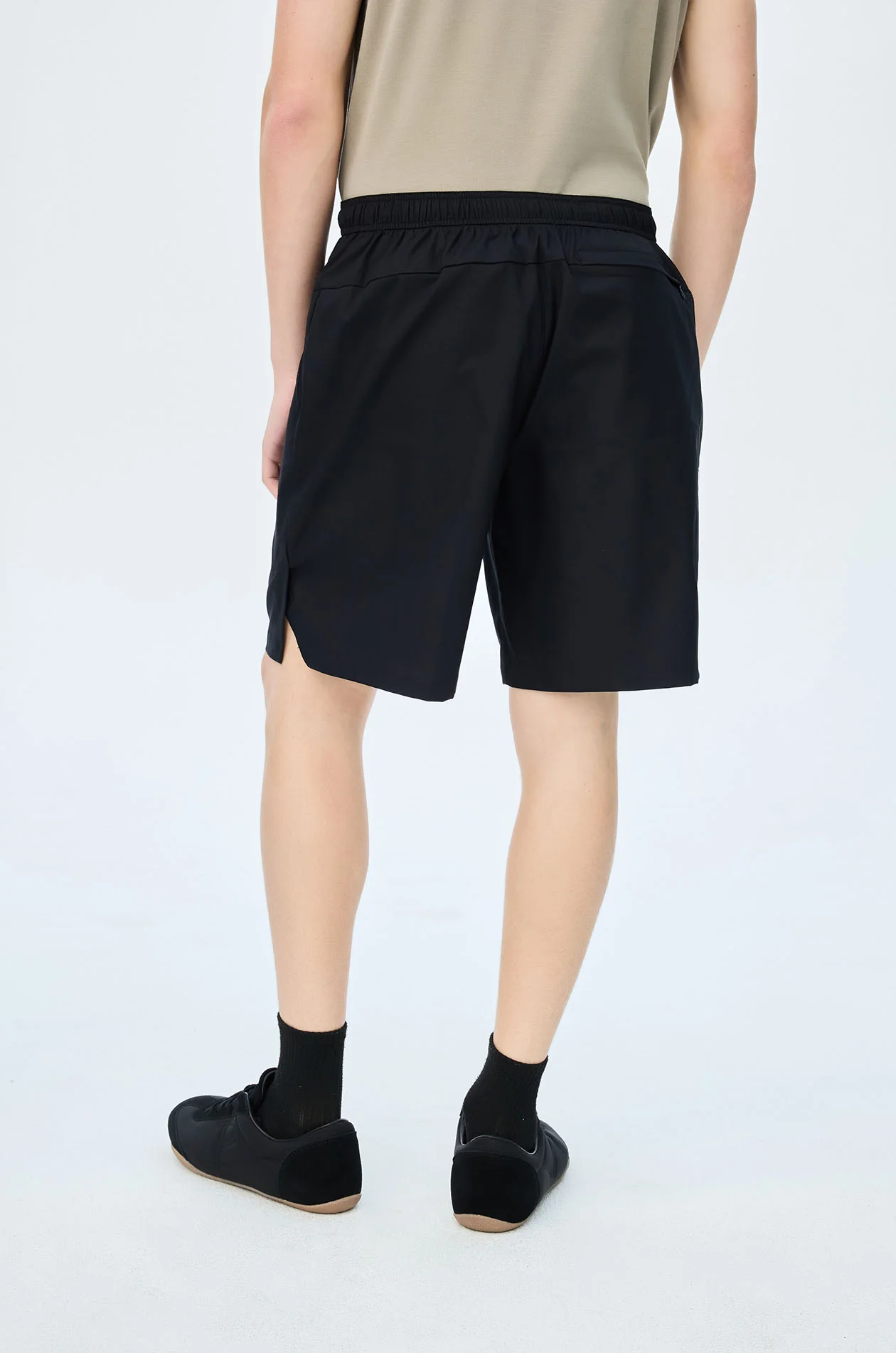 Drawstring Track Shorts - Image 3