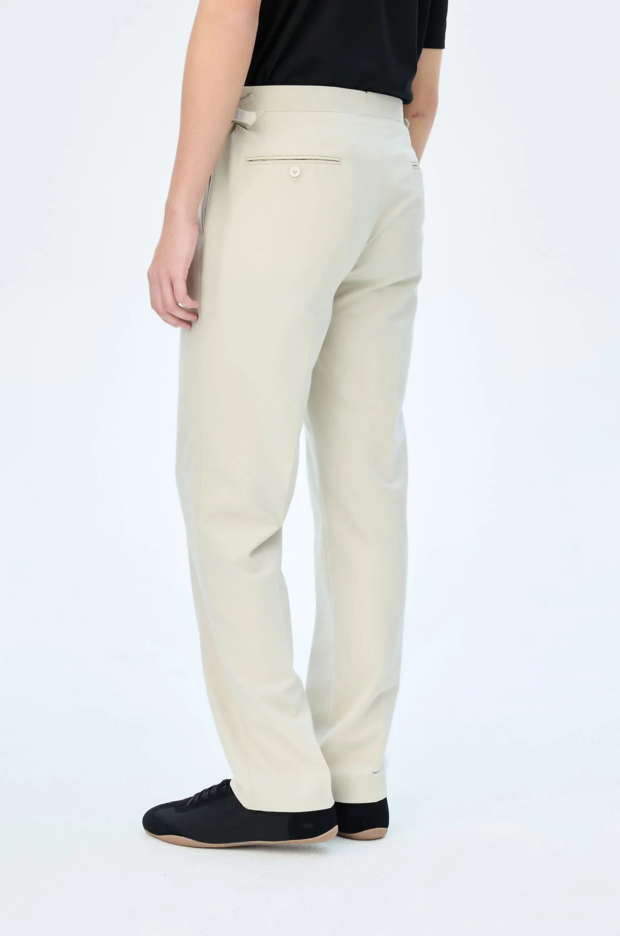 Wool Blend Tailored Pants - Image 4
