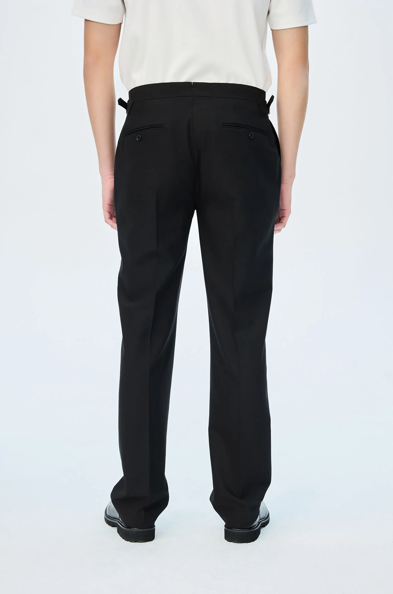 Wool Blend Tailored Pants - Image 8