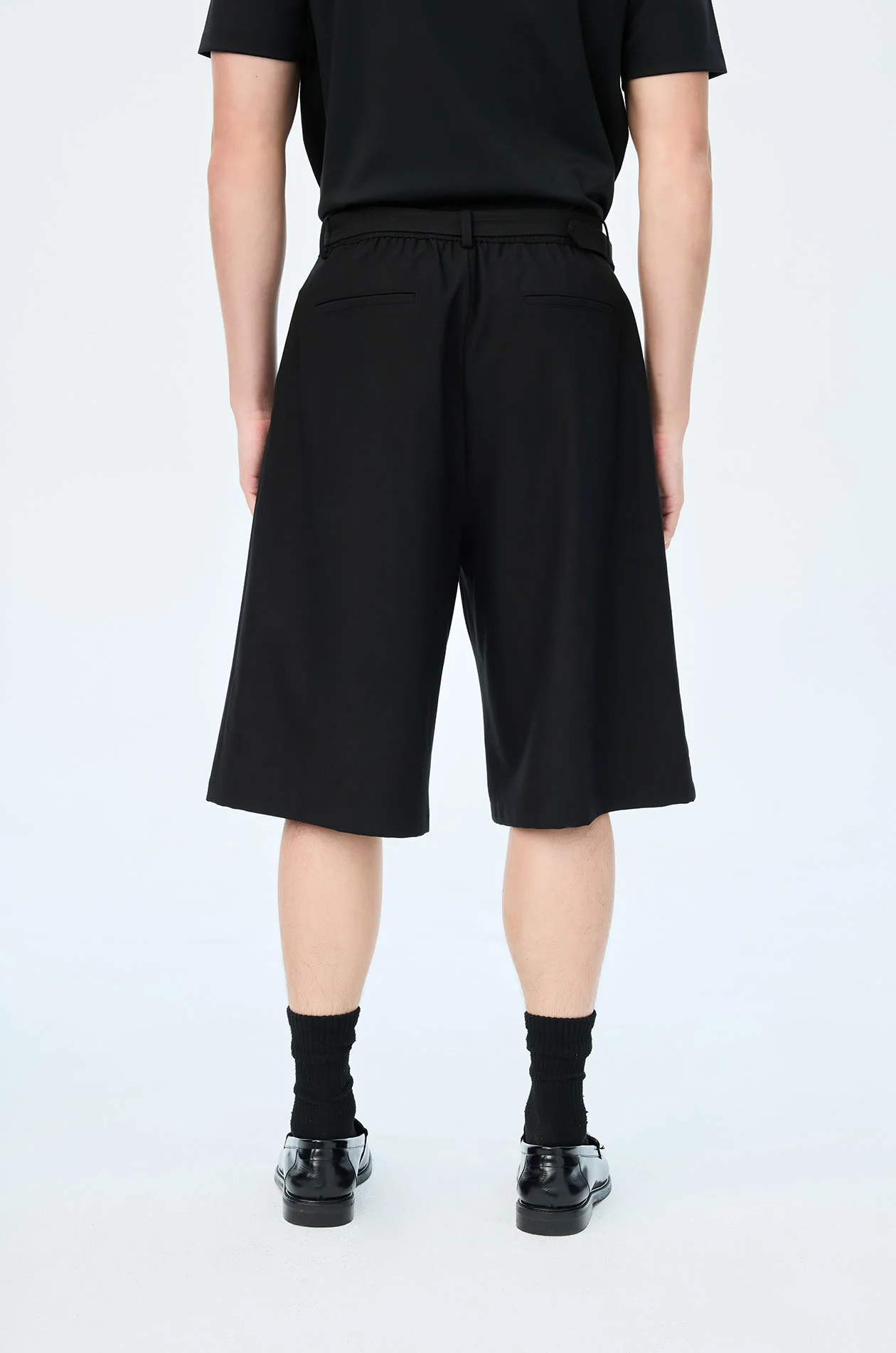 Wool Blend Bermuda Shorts - Image 4