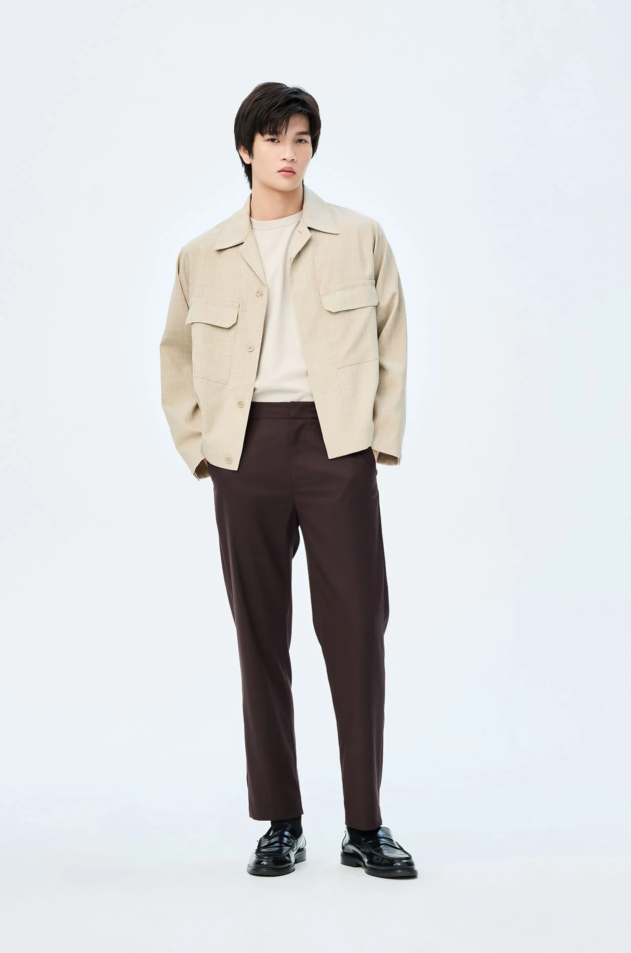Half-Elasticated Semi-Tailored Pants - Image 13