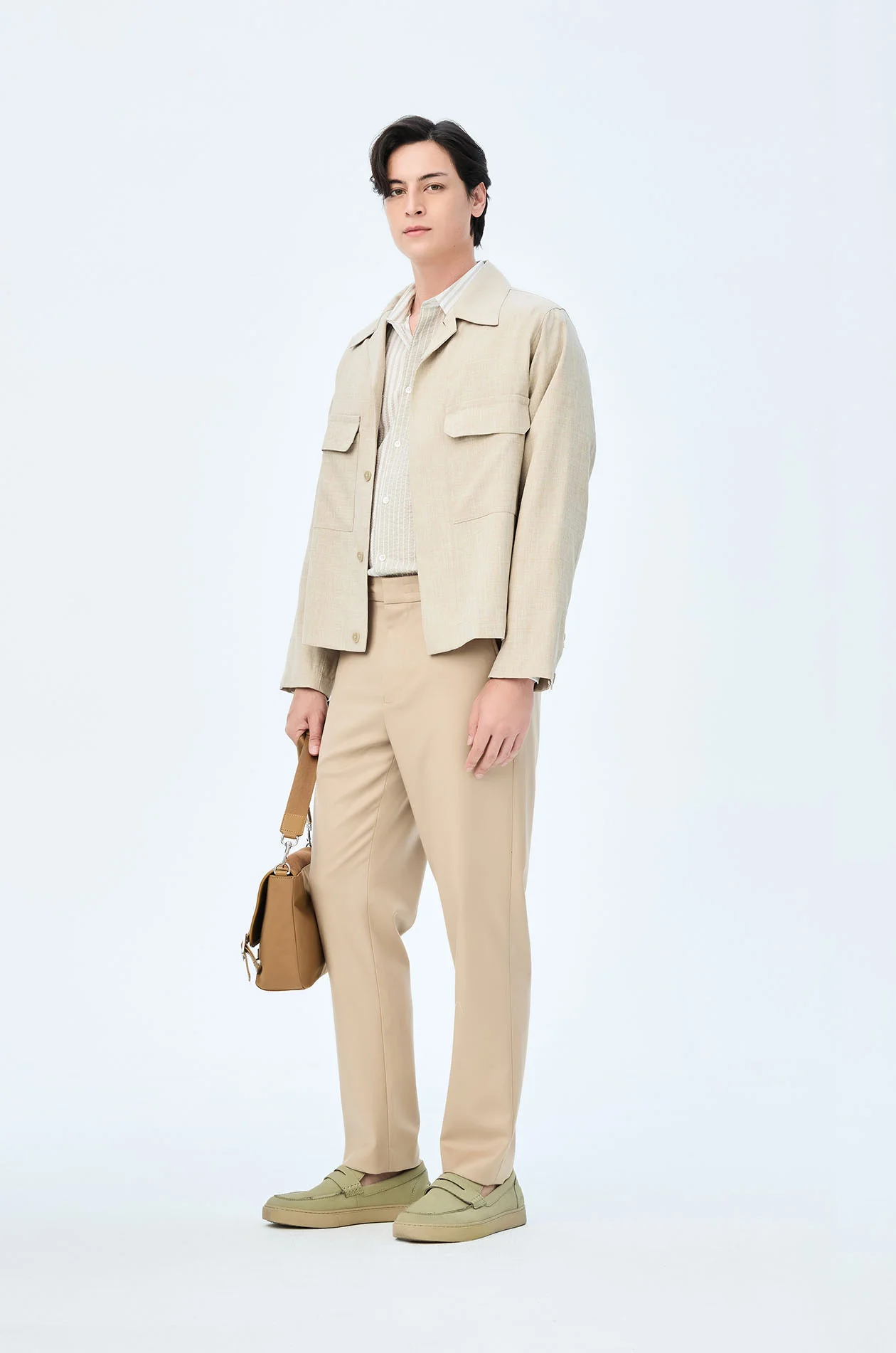Half-Elasticated Semi-Tailored Pants - Image 7