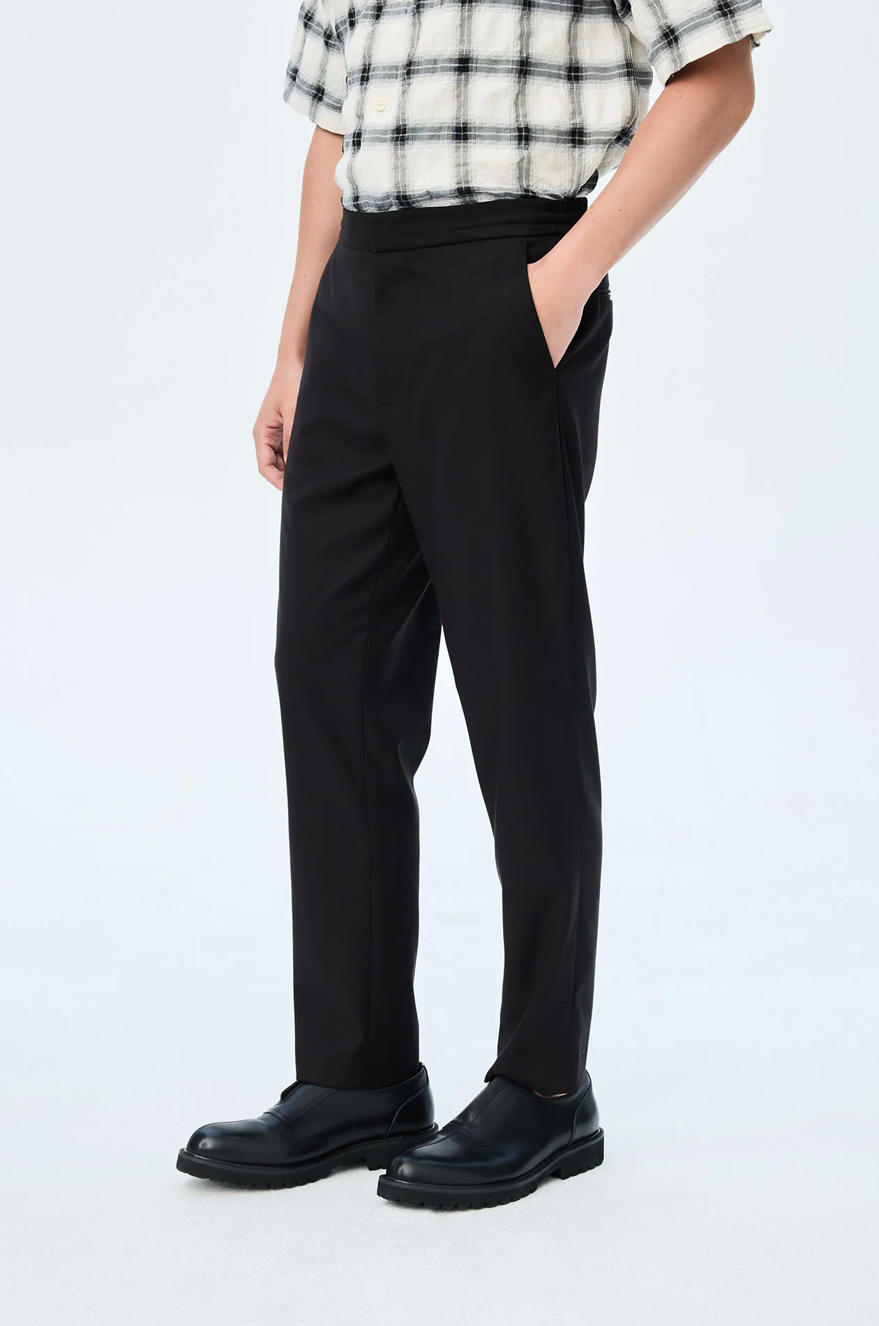 Half-Elasticated Semi-Tailored Pants - Image 9