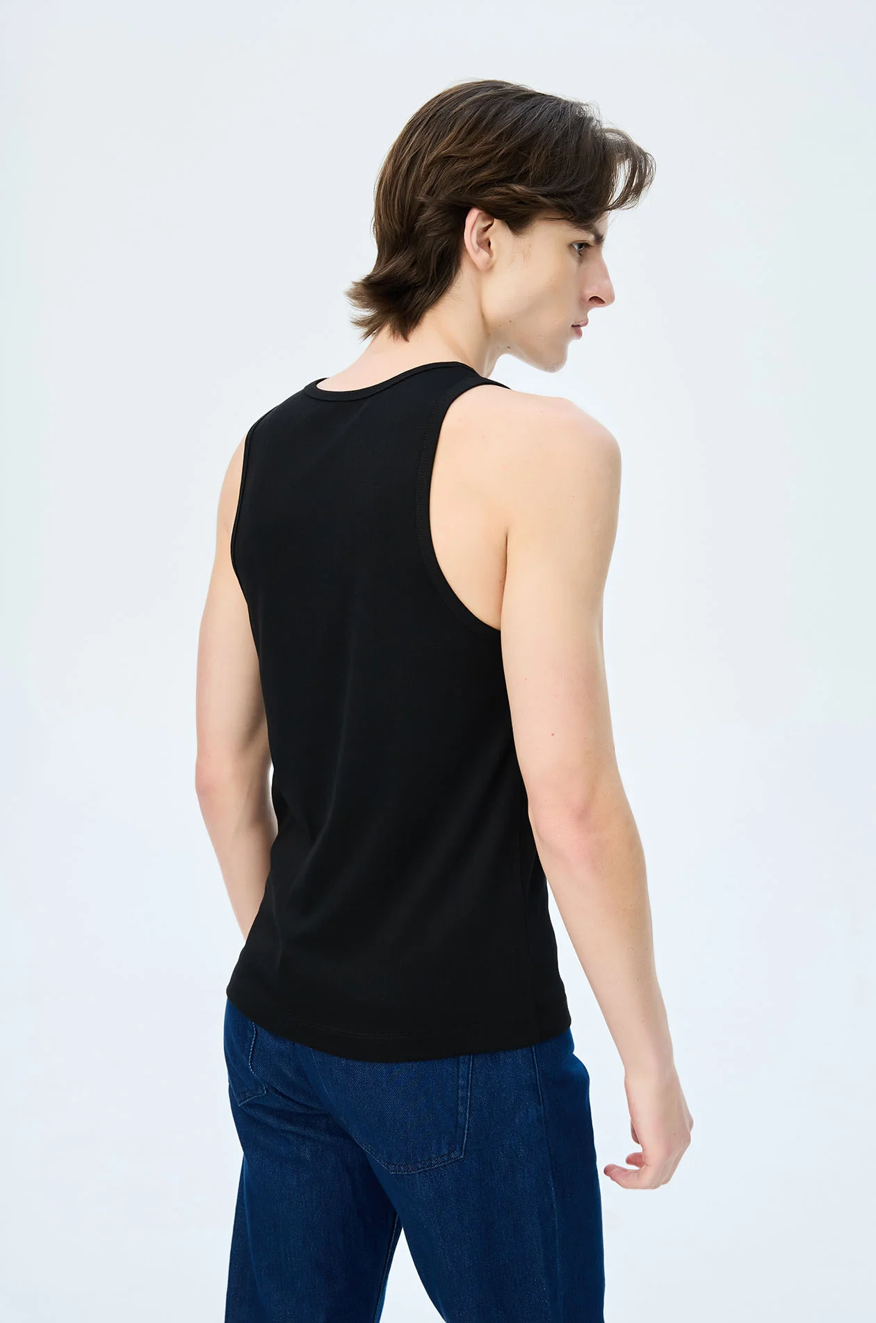 Retro Striped Tank Top - Image 4