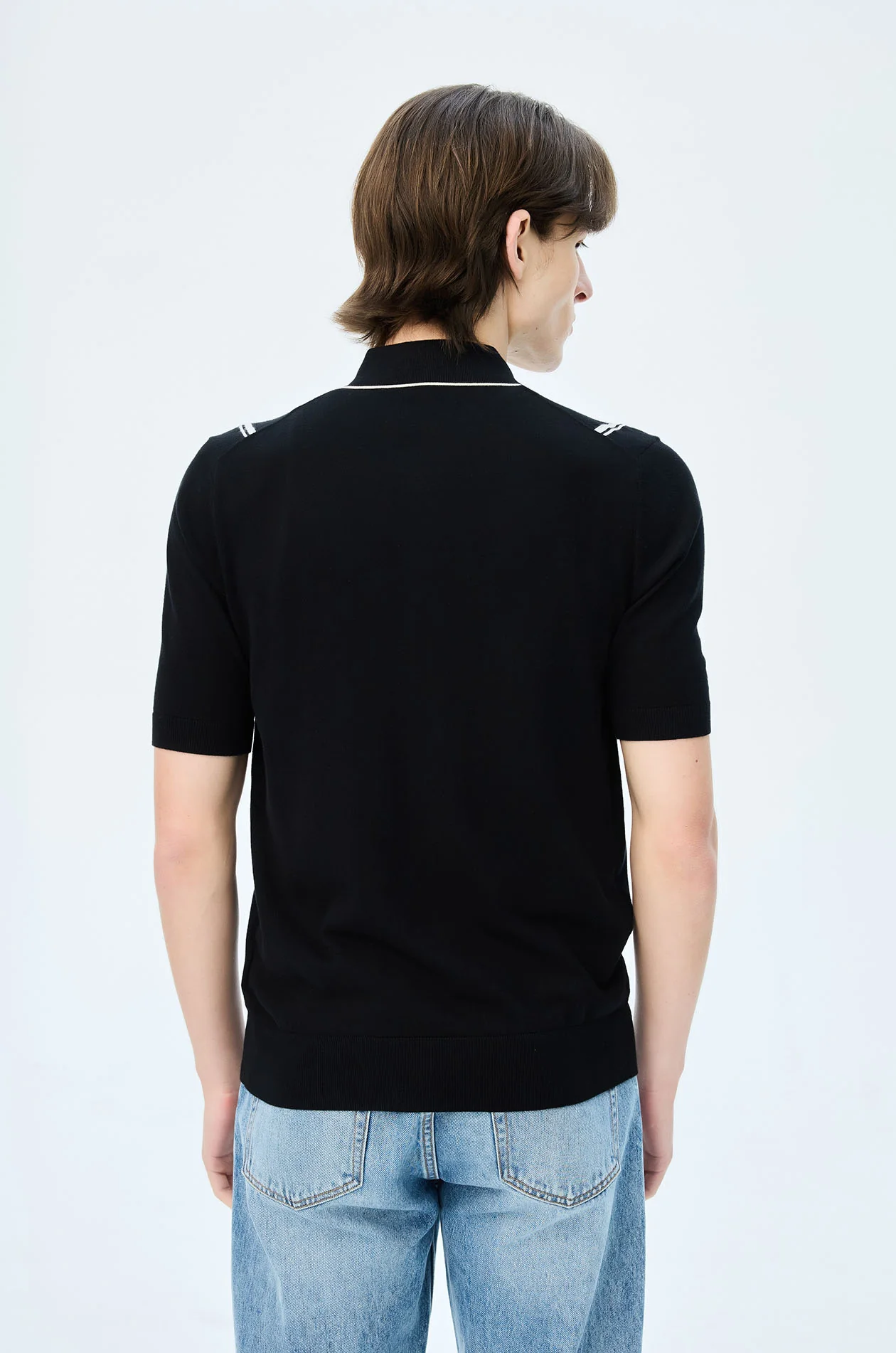 Striped Knit Shirt - Image 10