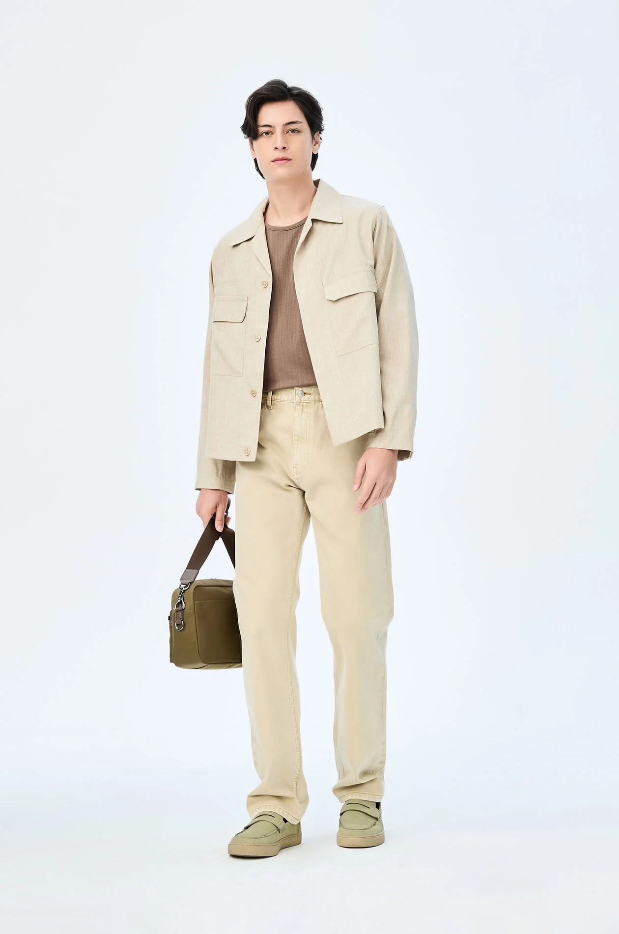 Wide Neck Relaxed T-Shirt - Image 5