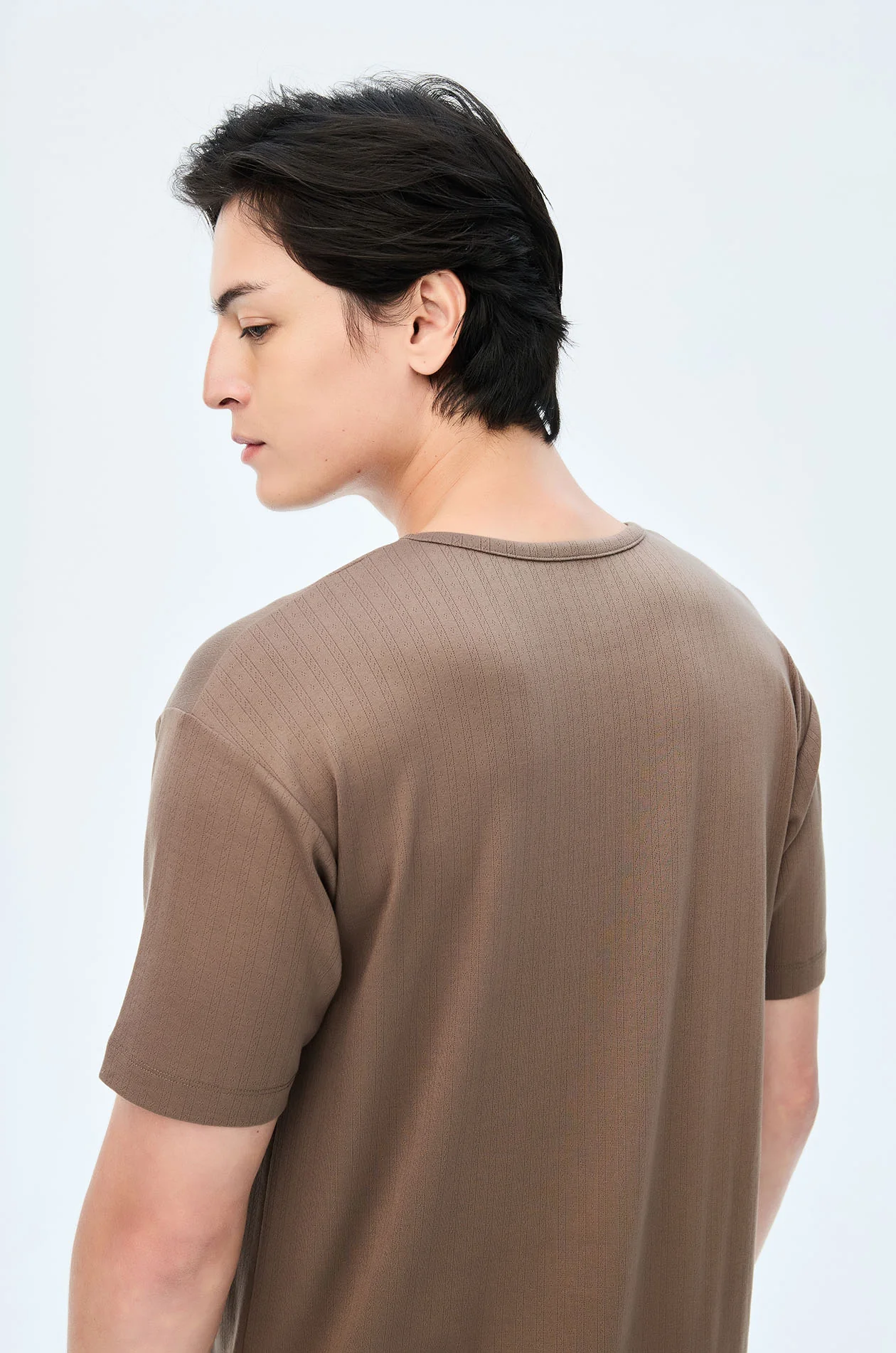 Wide Neck Relaxed T-Shirt - Image 8