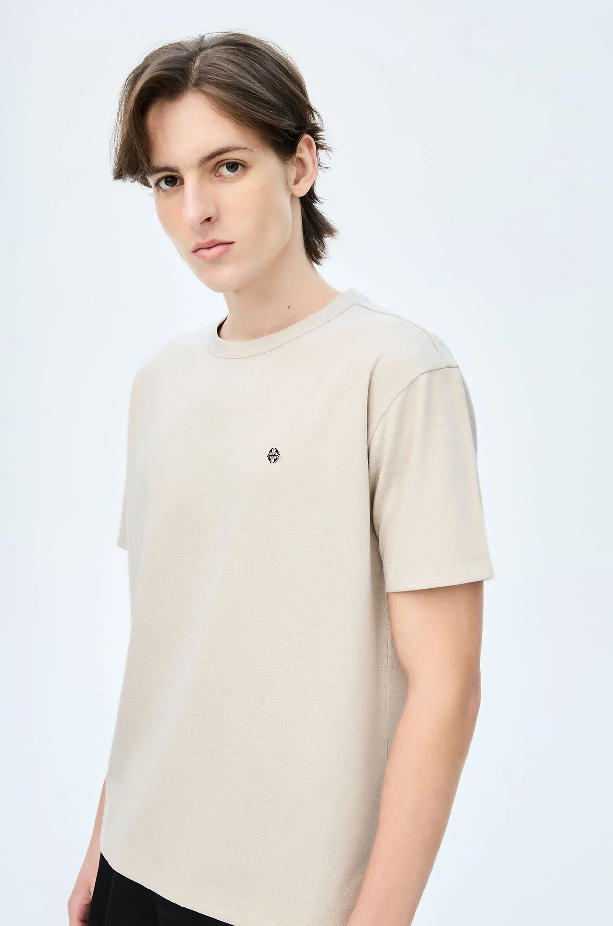 Herringbone Relaxed T-Shirt - Image 3