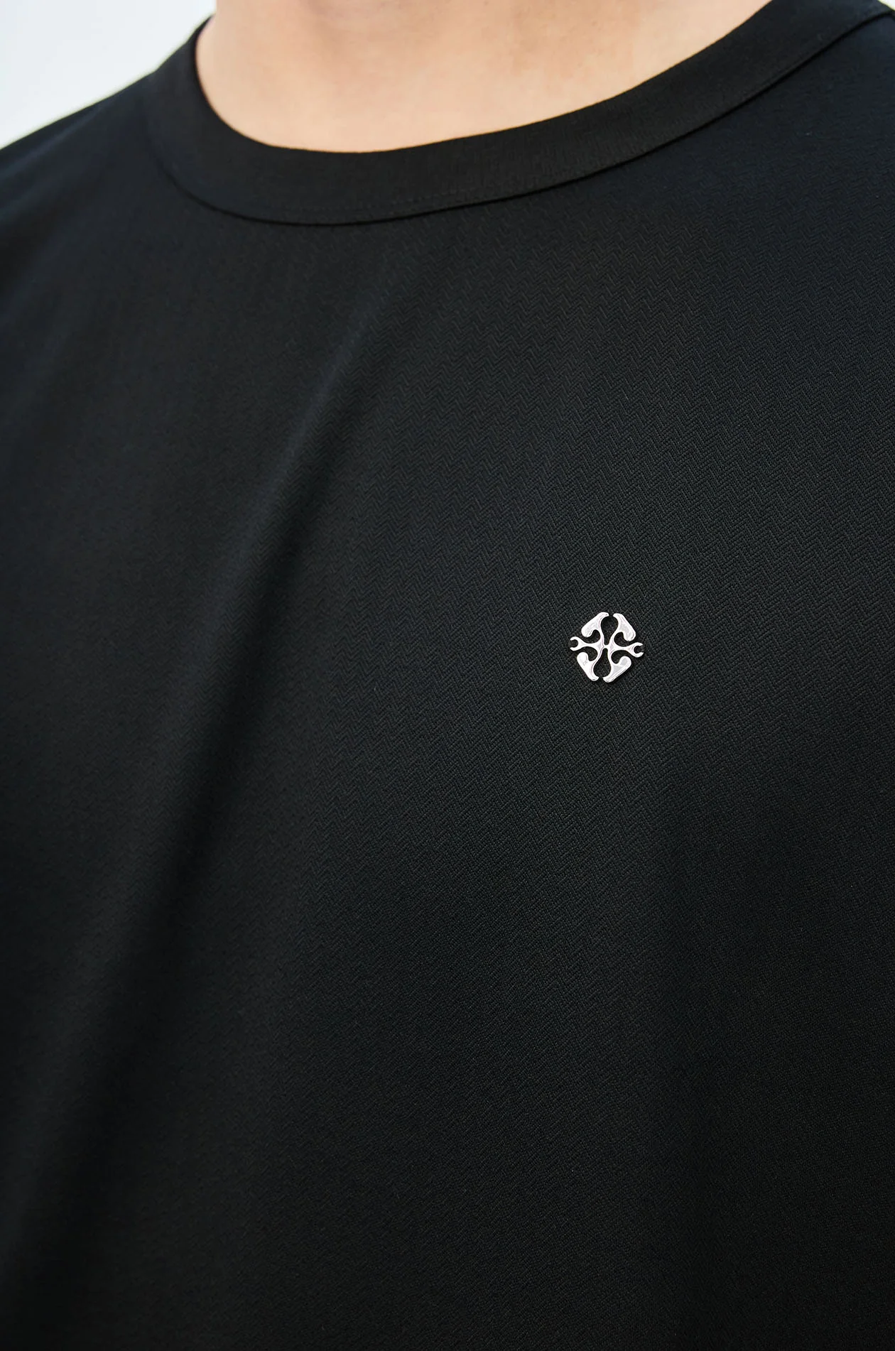 Herringbone Relaxed T-Shirt - Image 8
