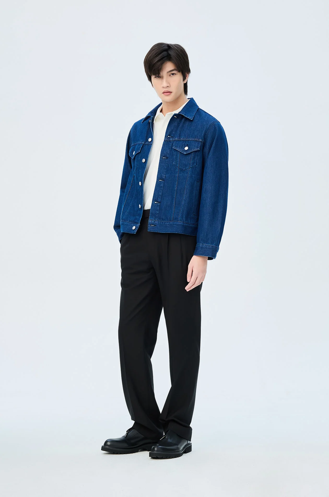 Herringbone Polo Shirt - Image 10