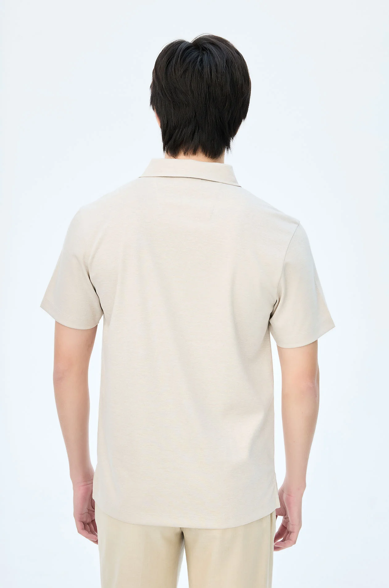 Herringbone Polo Shirt - Image 5
