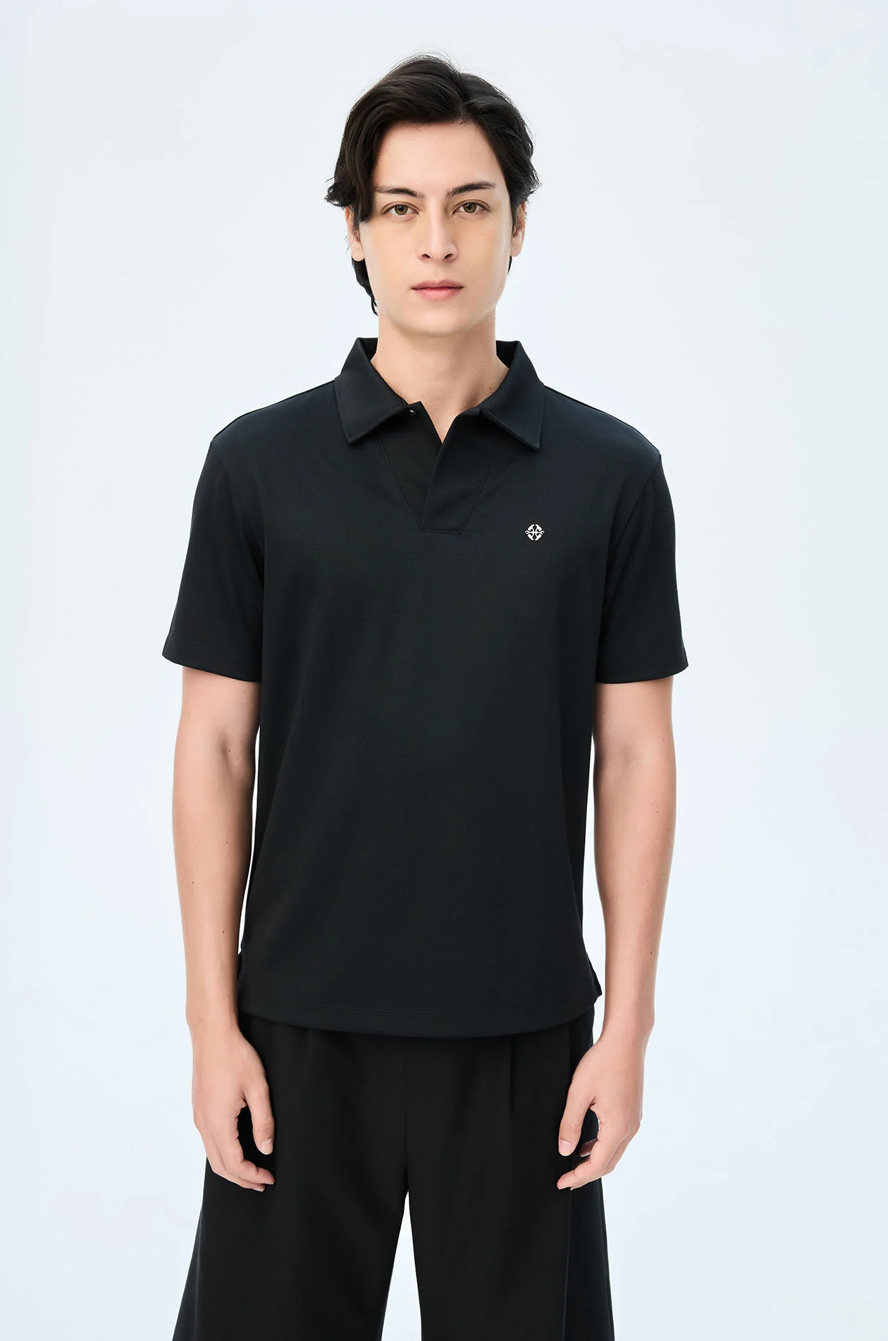 Herringbone Polo Shirt - Image 7