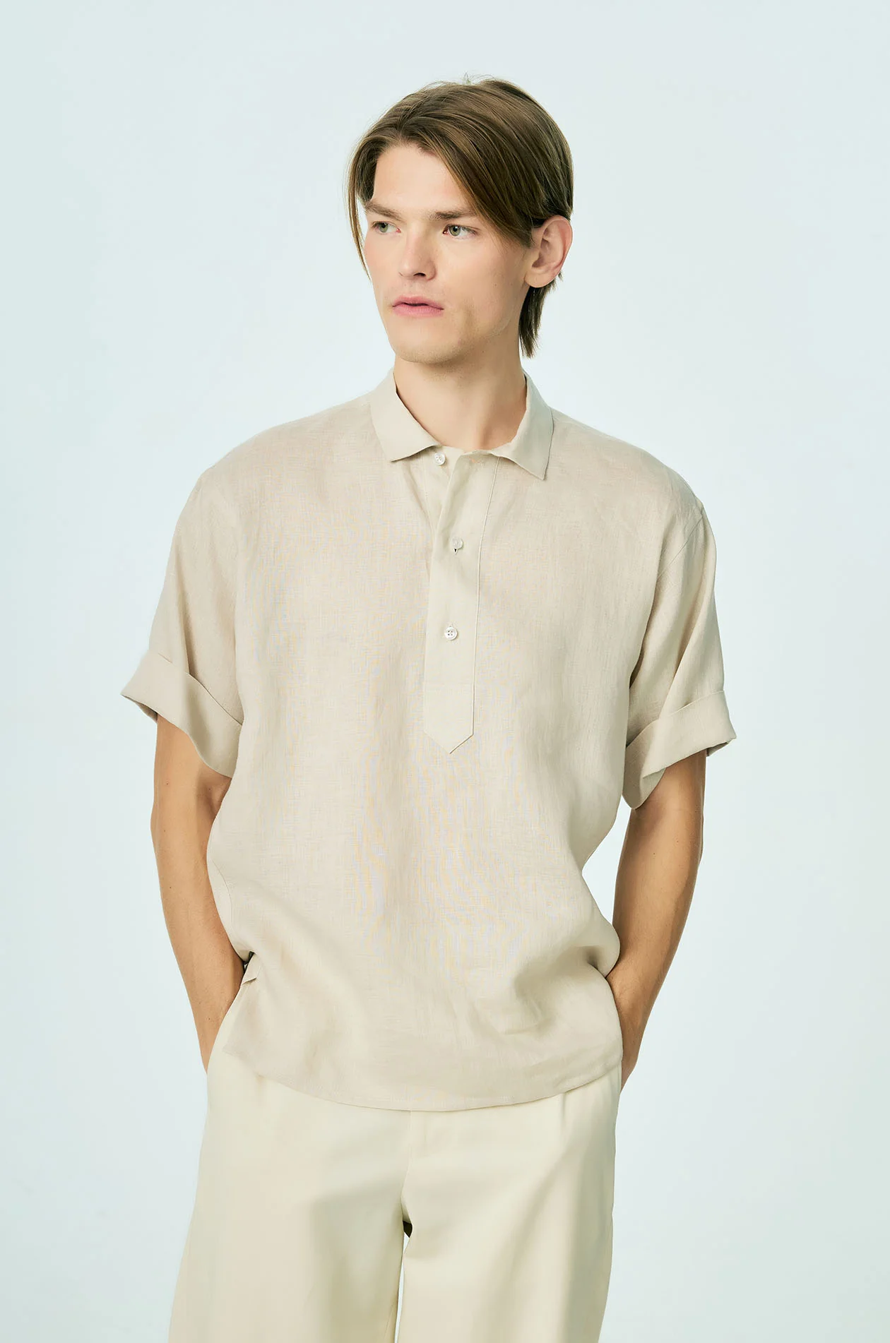 Relaxed Linen Summer Shirt - Image 2