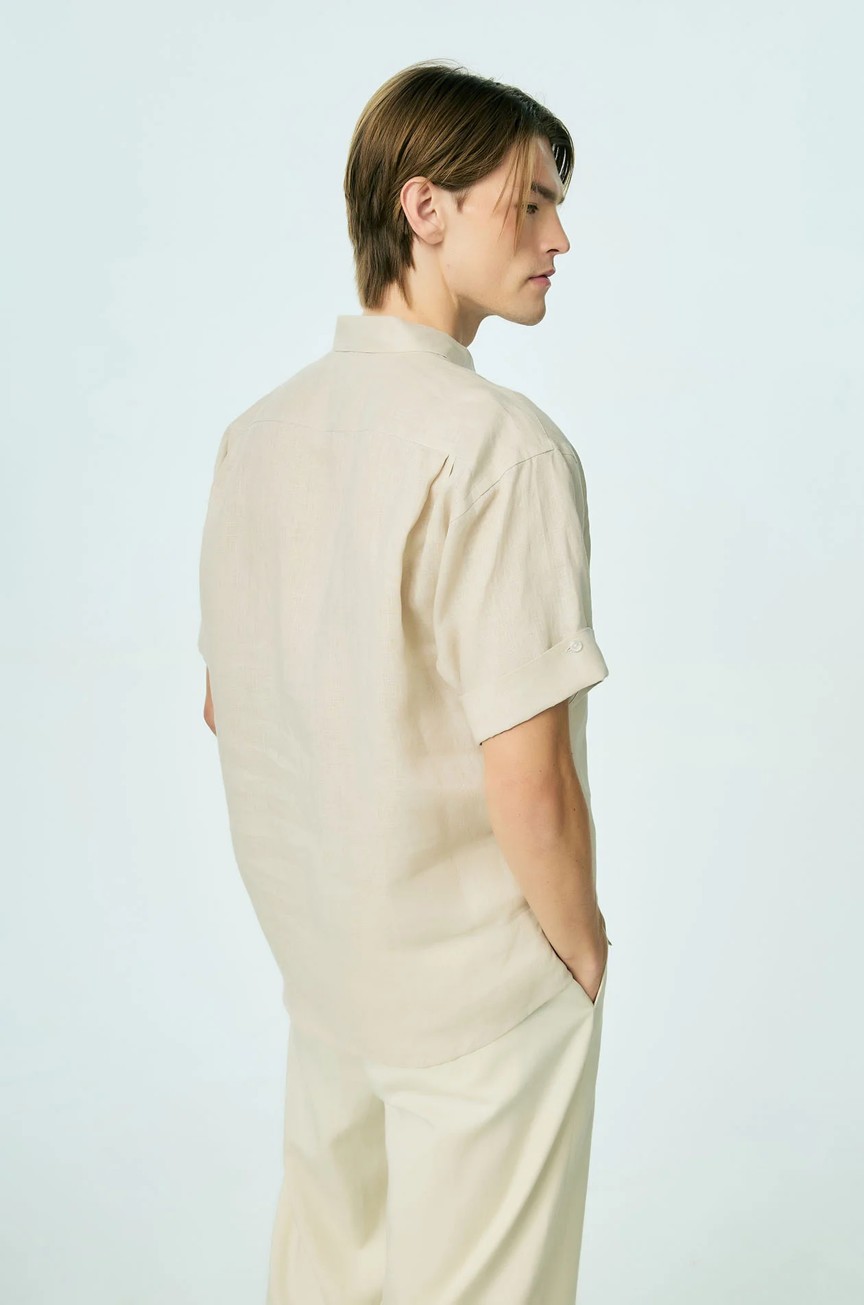 Relaxed Linen Summer Shirt - Image 3