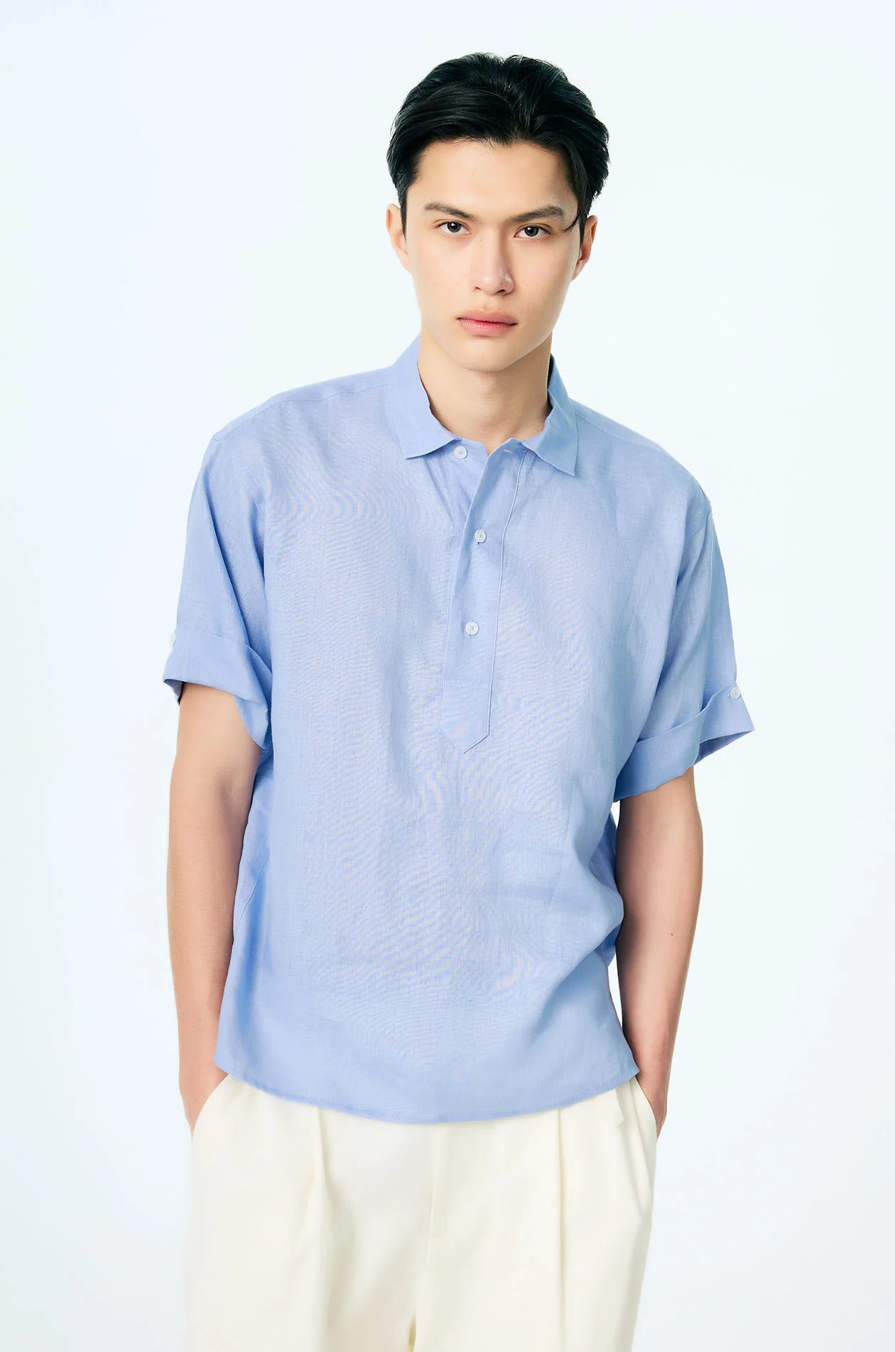 Relaxed Linen Summer Shirt - Image 5