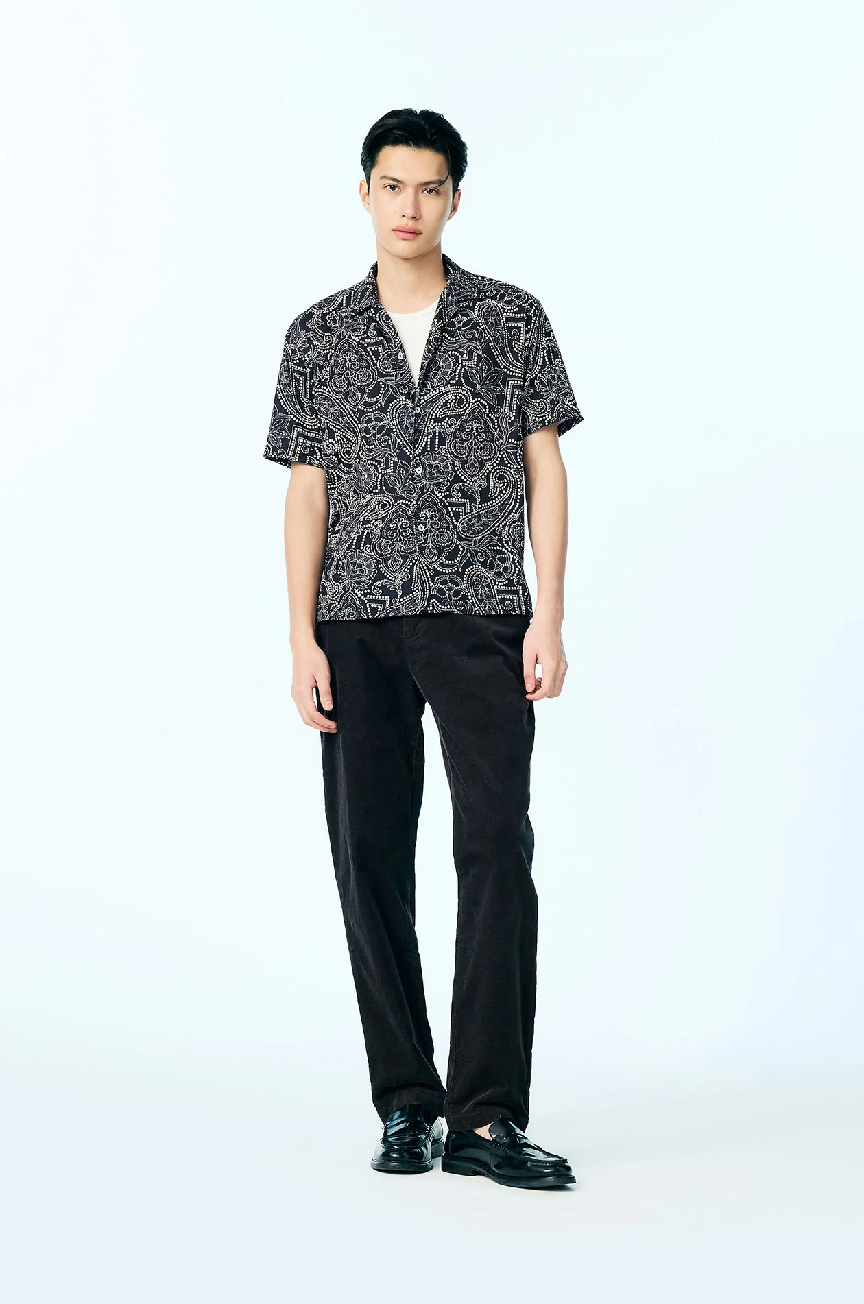 Paisley Print Resort Shirt