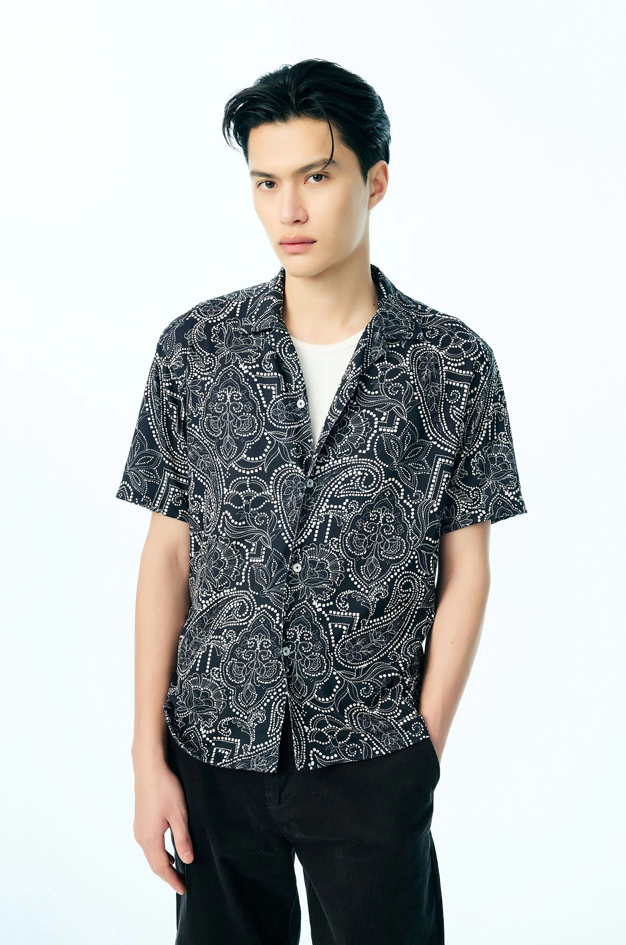 Paisley Print Resort Shirt - Image 2