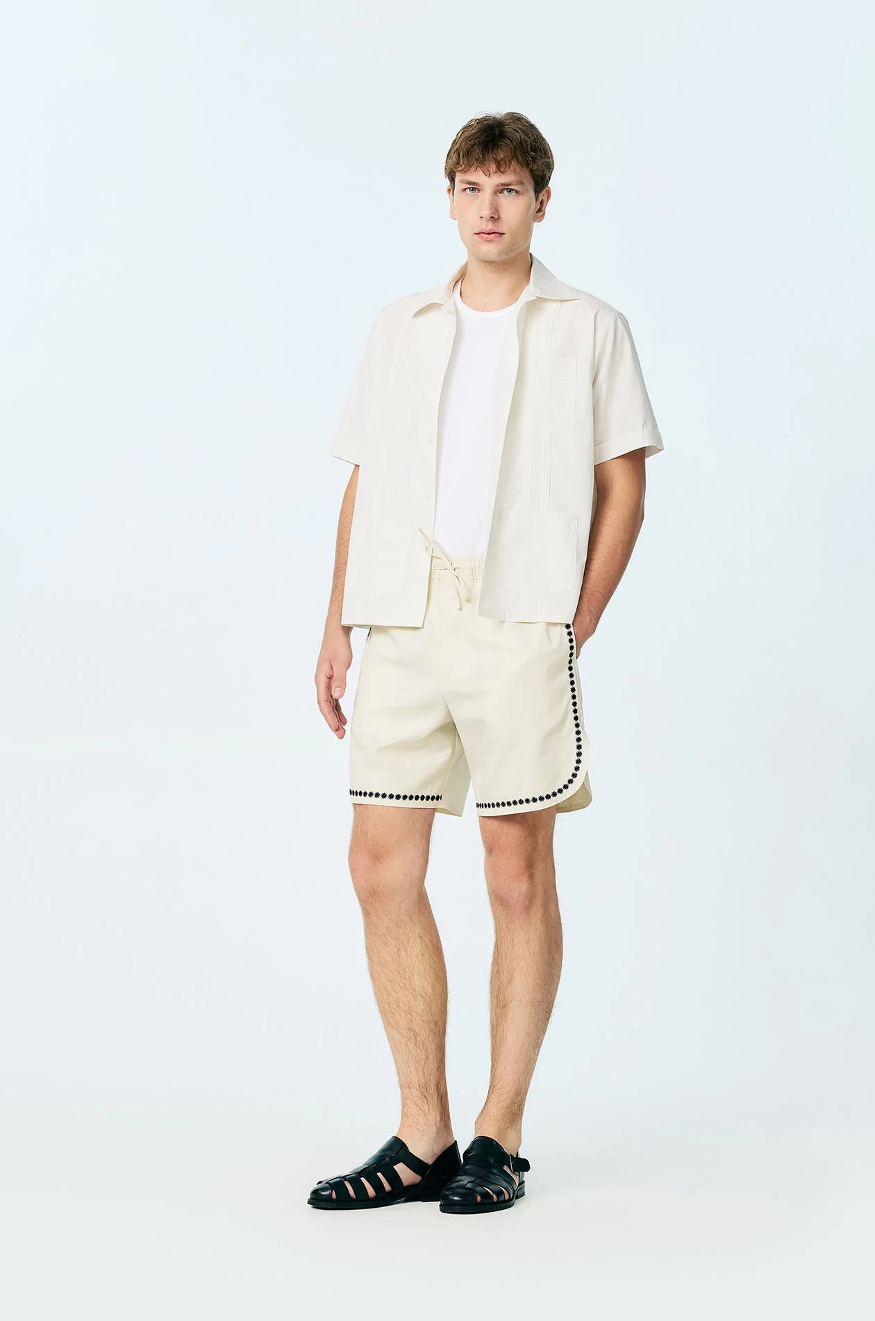 Pintuck Pocket Resort Shirt