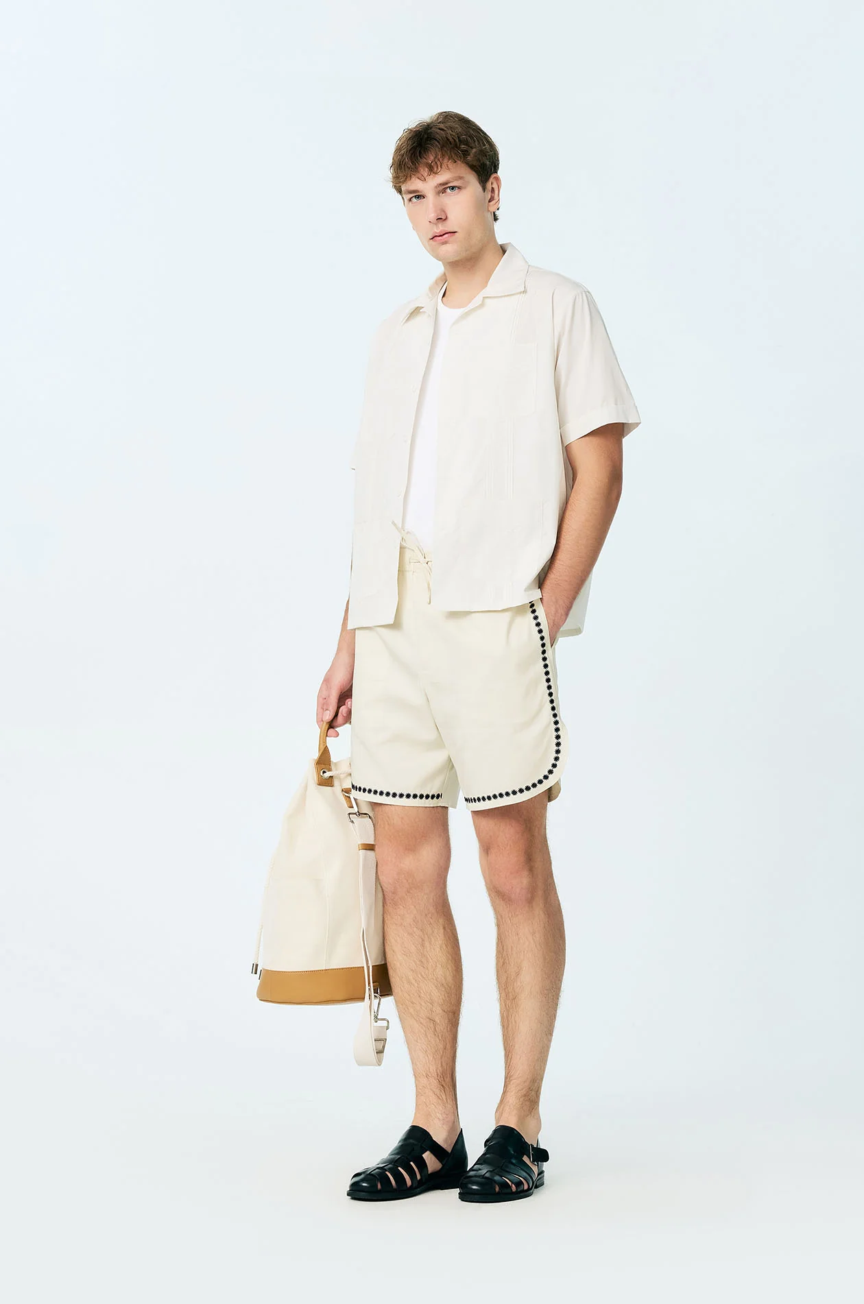 Pintuck Pocket Resort Shirt - Image 3