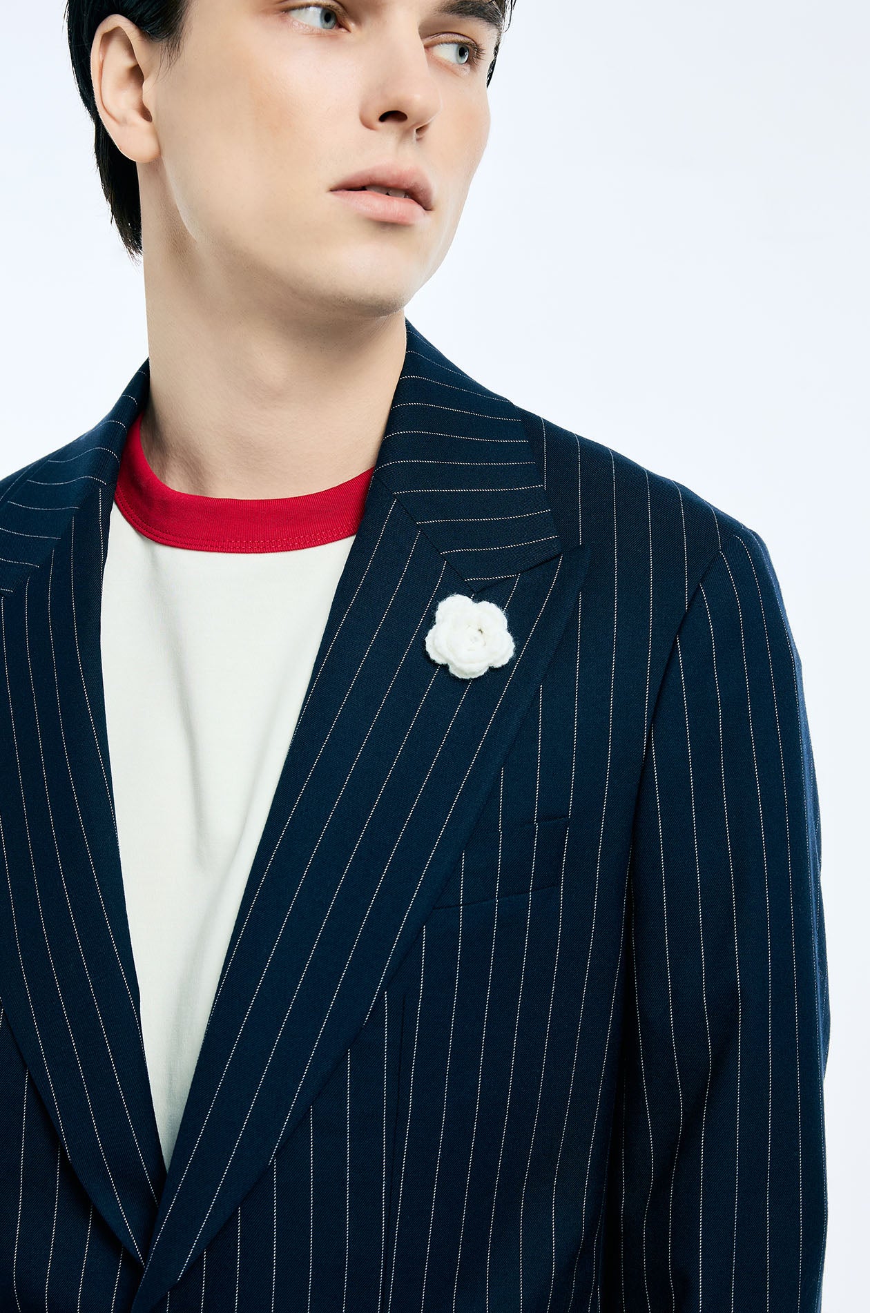 Rose Striped Blazer - Image 3
