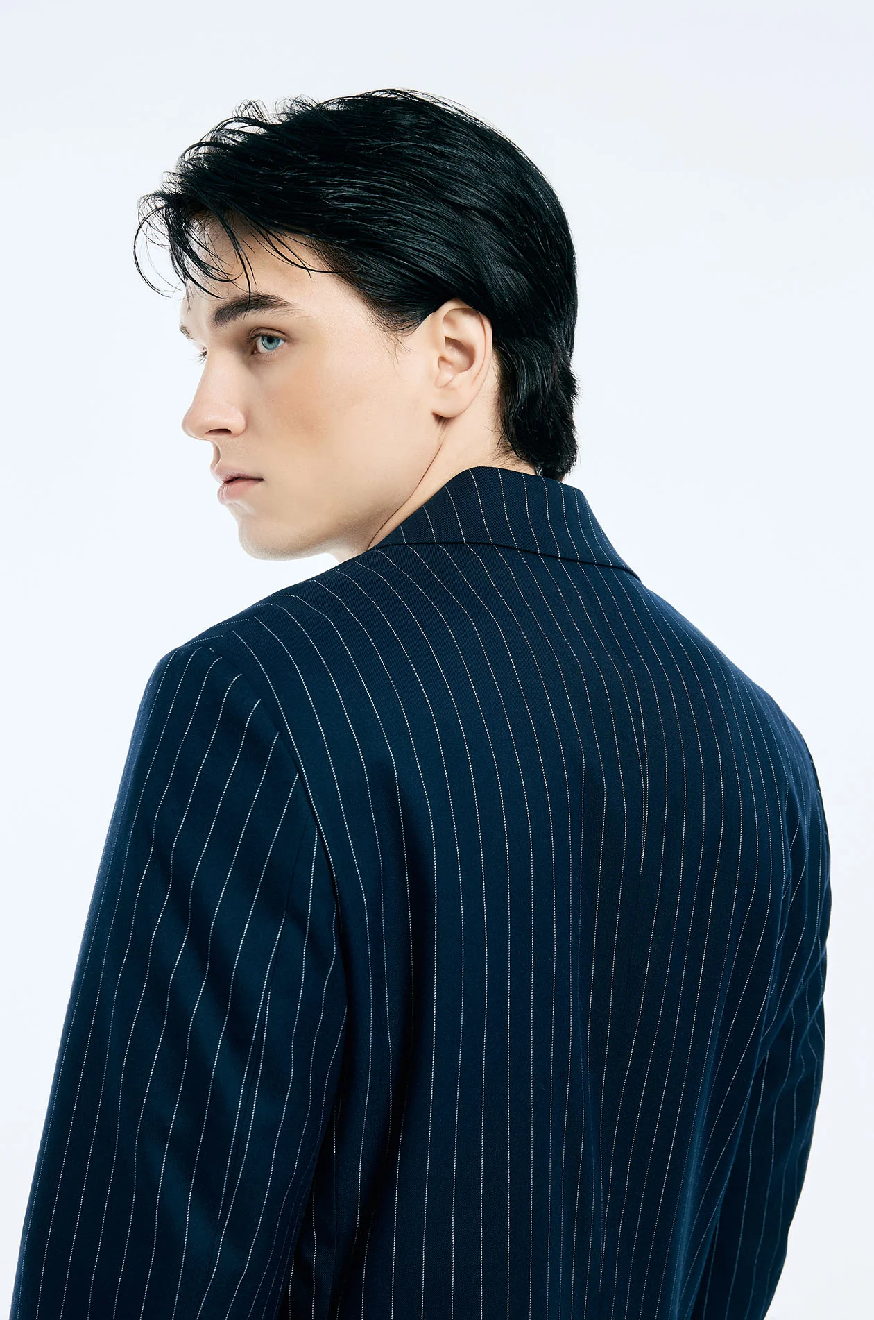 Rose Striped Blazer - Image 5