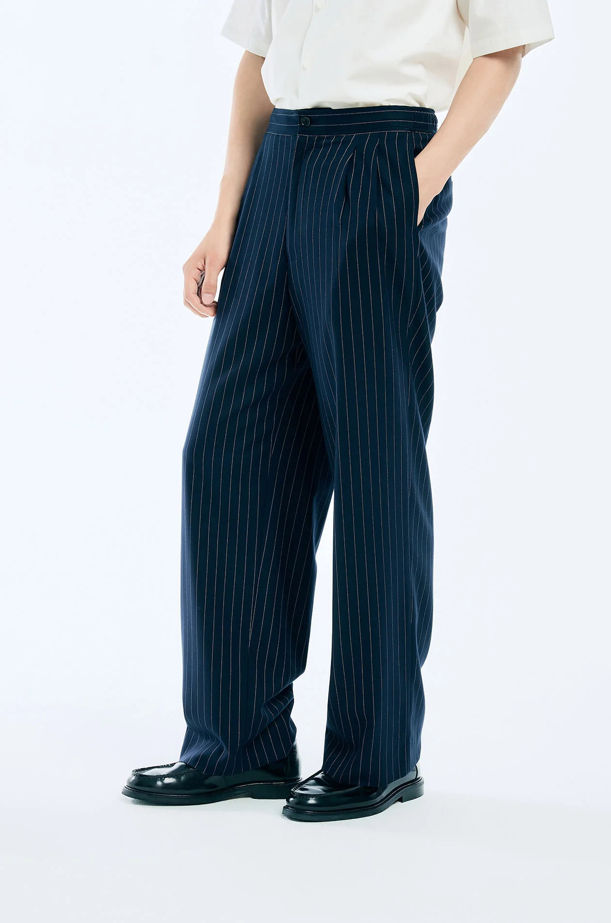 Semi-Tailored Striped Pants - Image 2