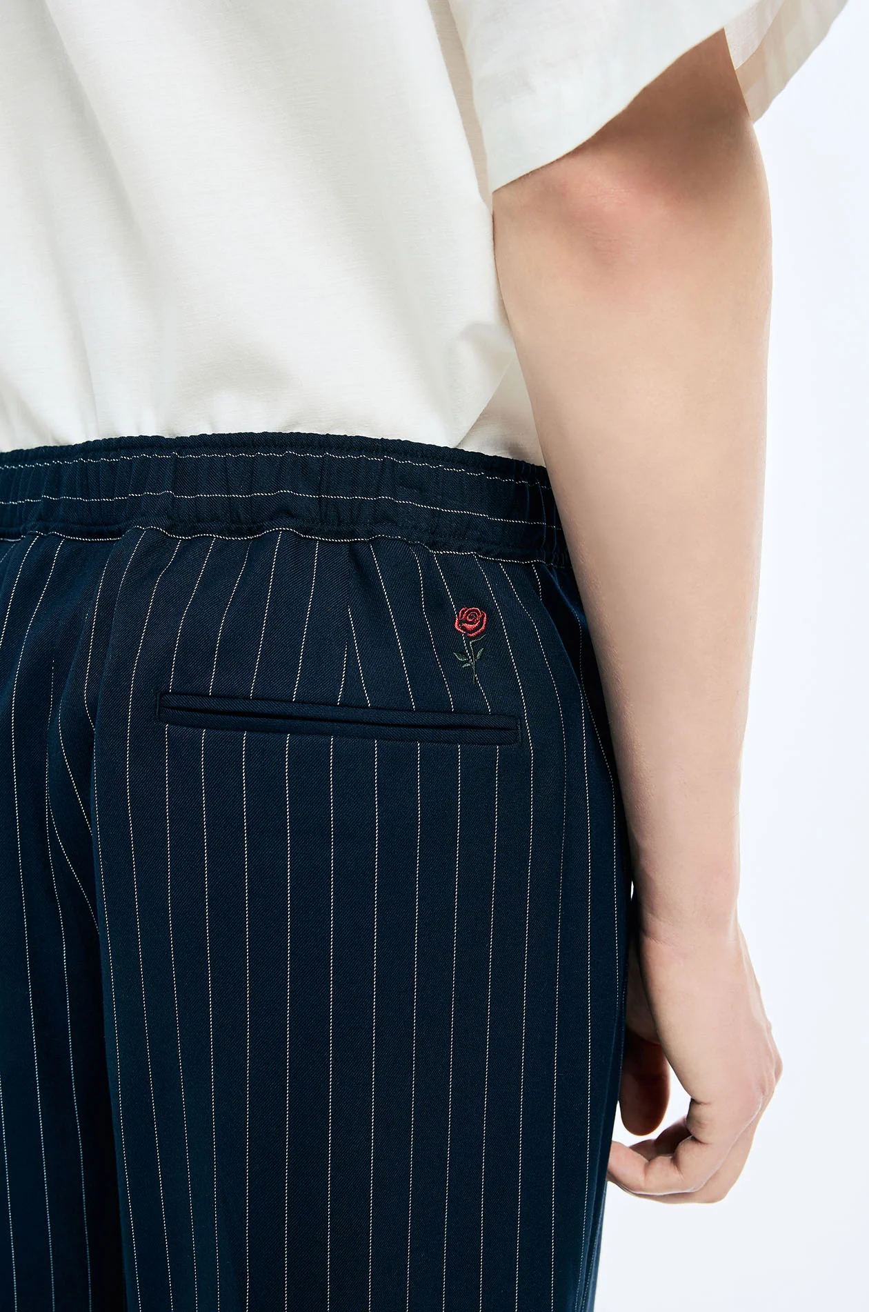Semi-Tailored Striped Pants - Image 3