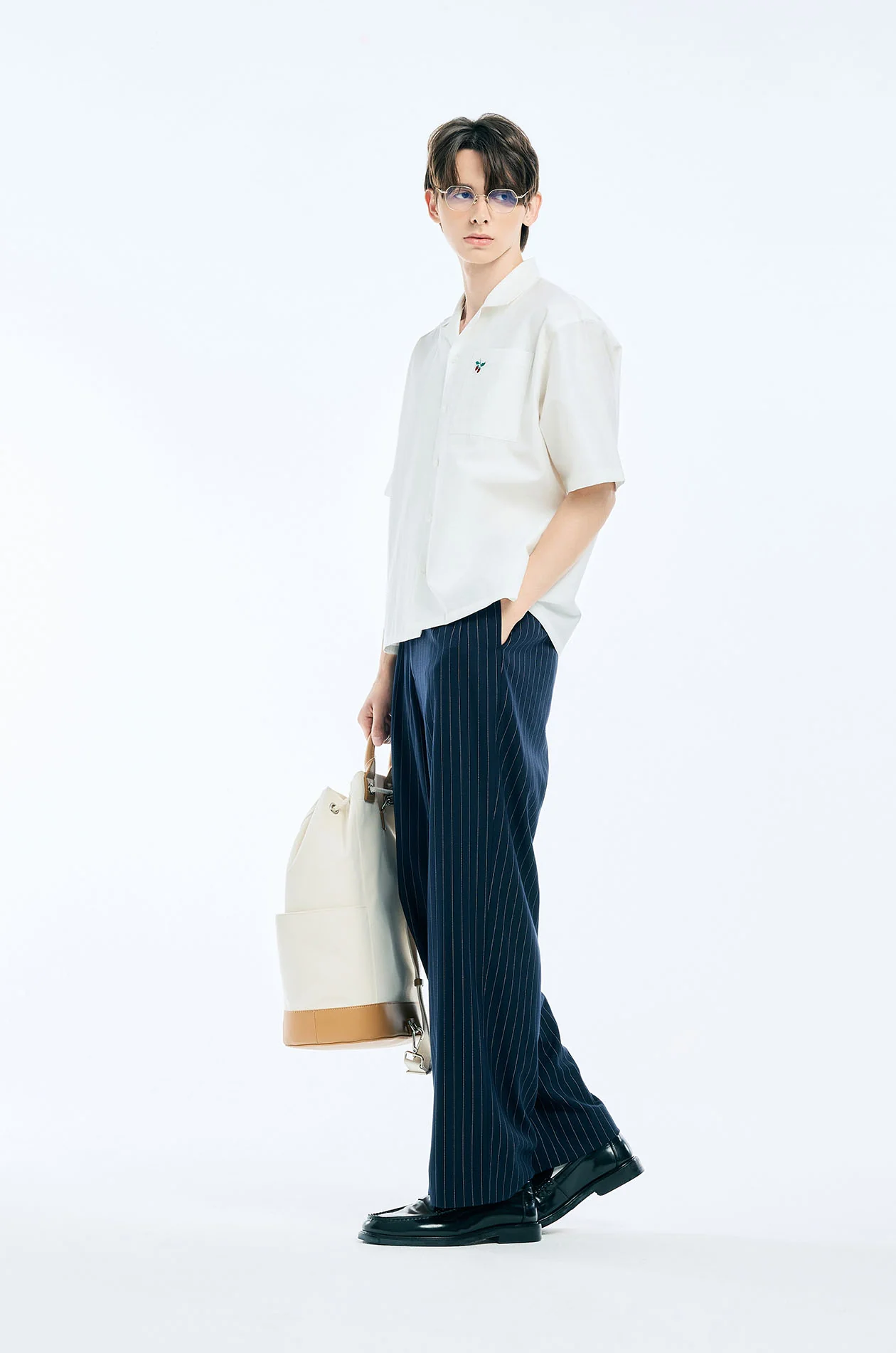 Semi-Tailored Striped Pants - Image 5