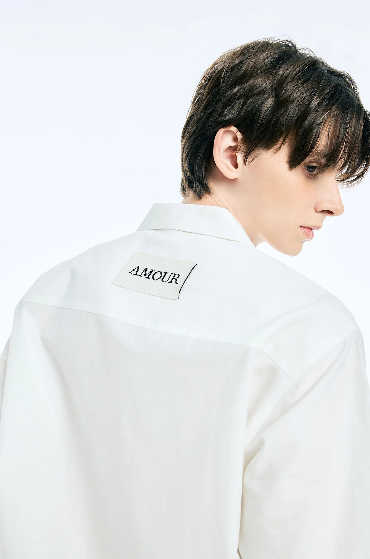 Raspberry Linen-Blend Shirt - Image 4