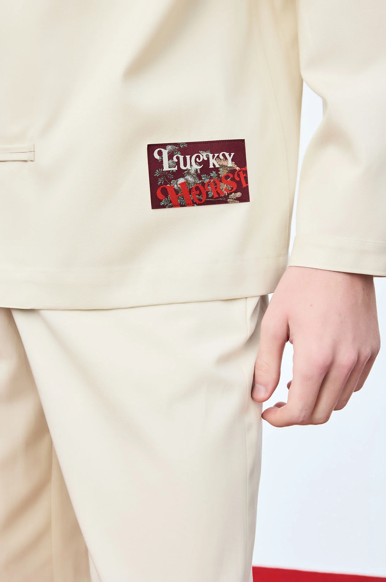 Chinese-Inspired Pocket Overshirt - Image 3