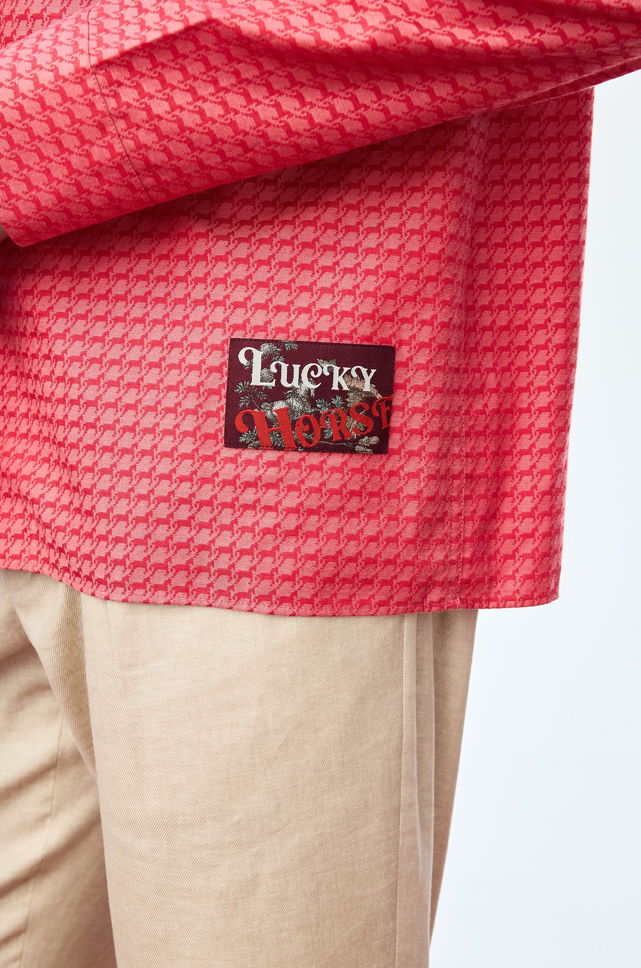 Chinese-Inspired Jacquard Shirt - Image 3
