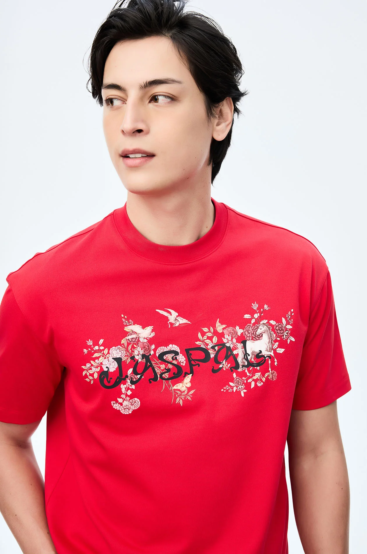 Motif Printed Logo T-Shirt - Image 3