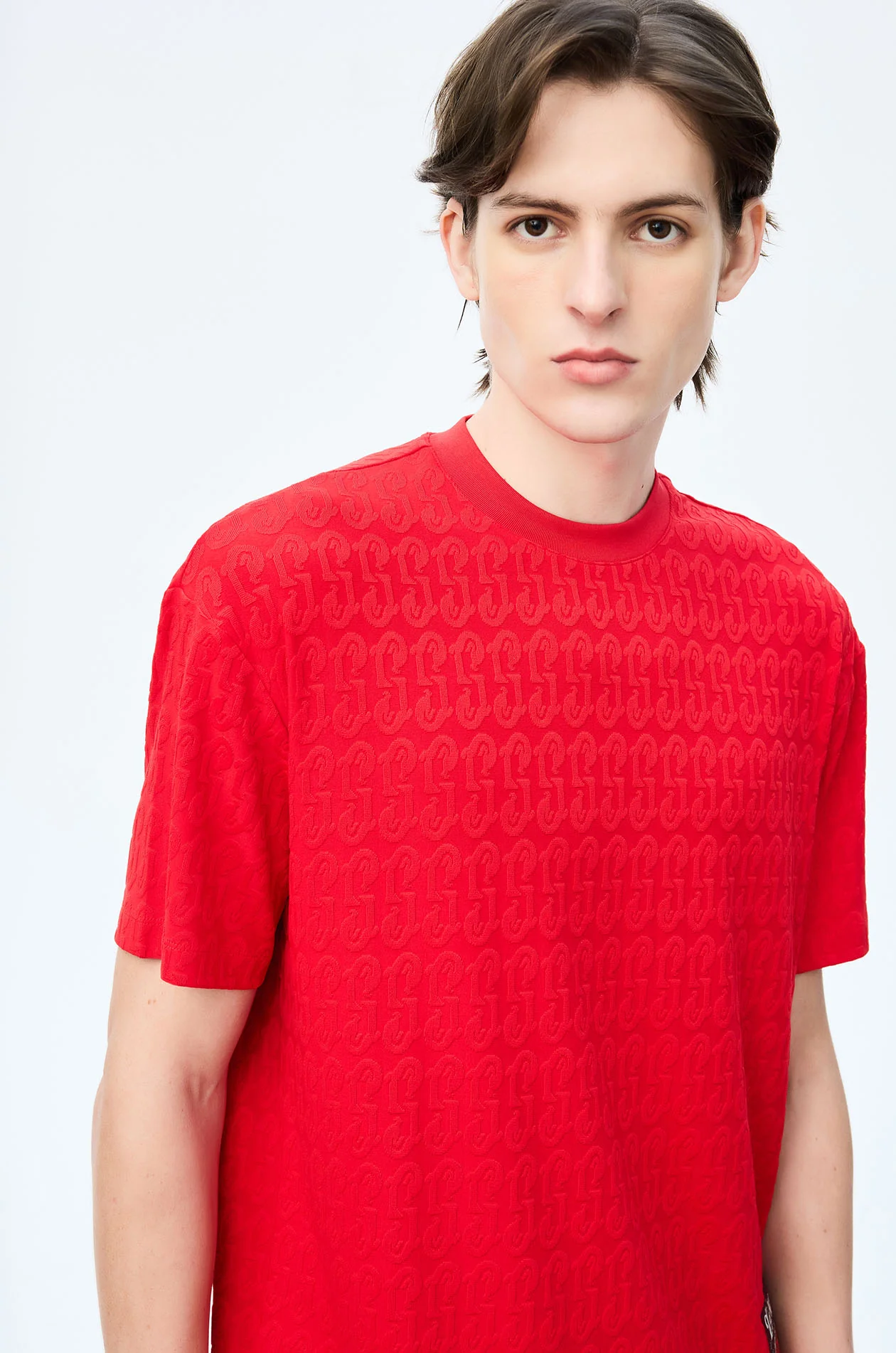 Monogram Jacquard Relaxed T-Shirt - Image 3