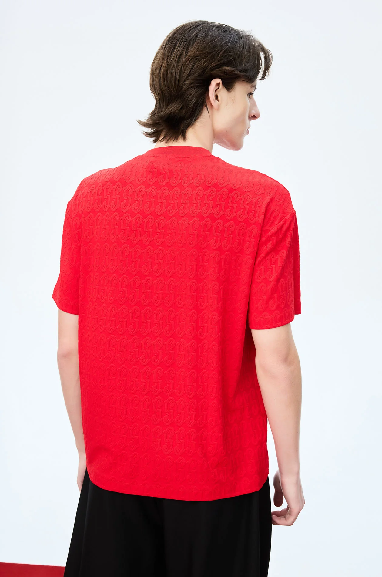 Monogram Jacquard Relaxed T-Shirt - Image 5