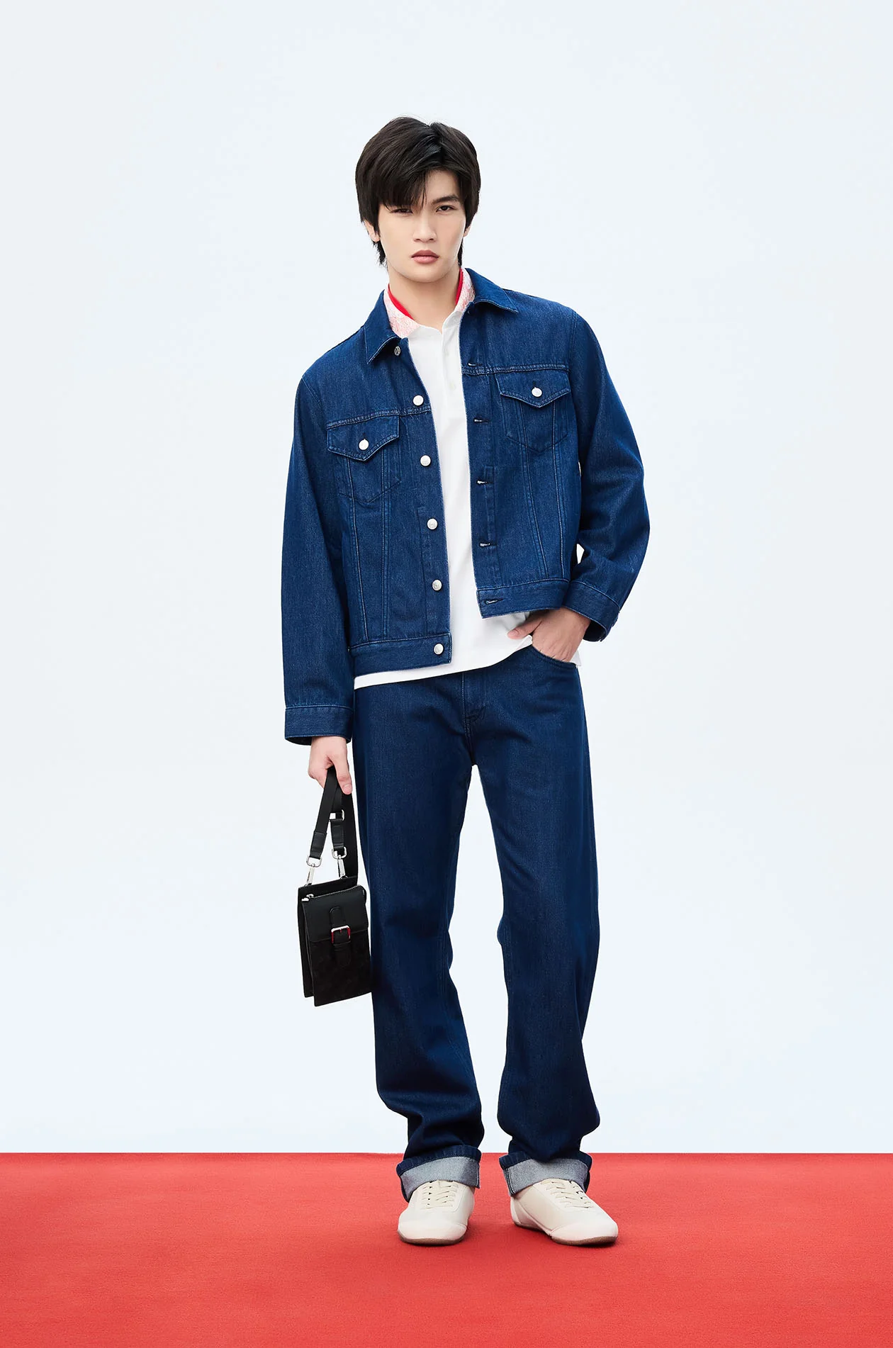 Double Collar Polo Shirt - Image 6